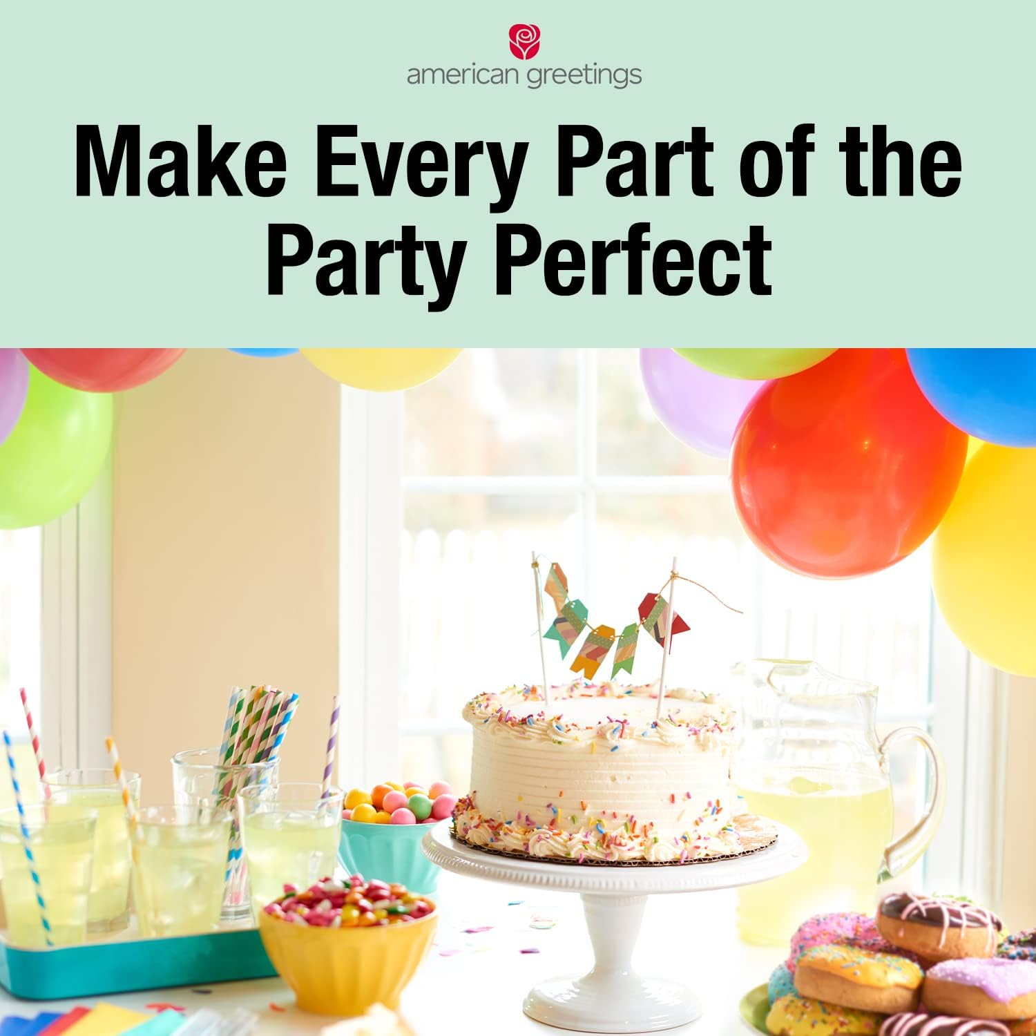 American Greetings Mermaid Party Decorations Kit
