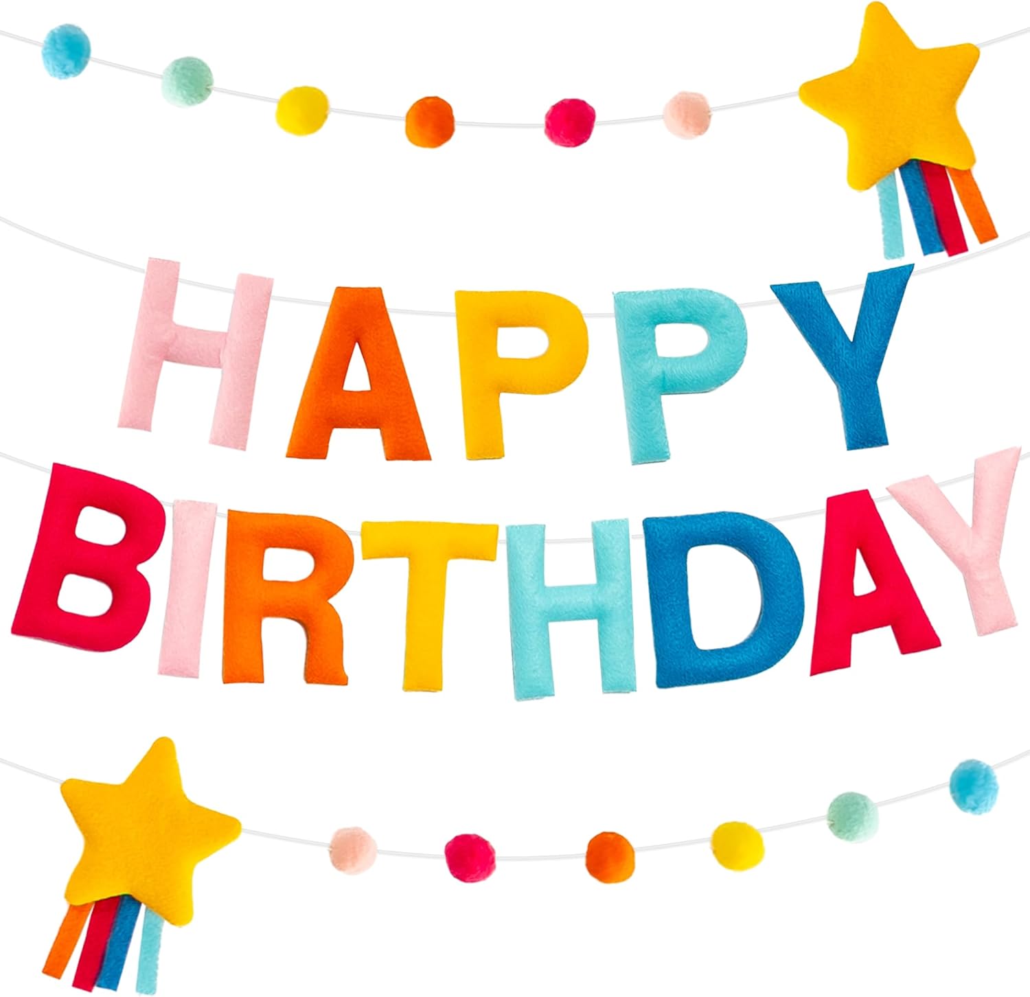 HOUSE OF PARTY Happy Birthday Banner