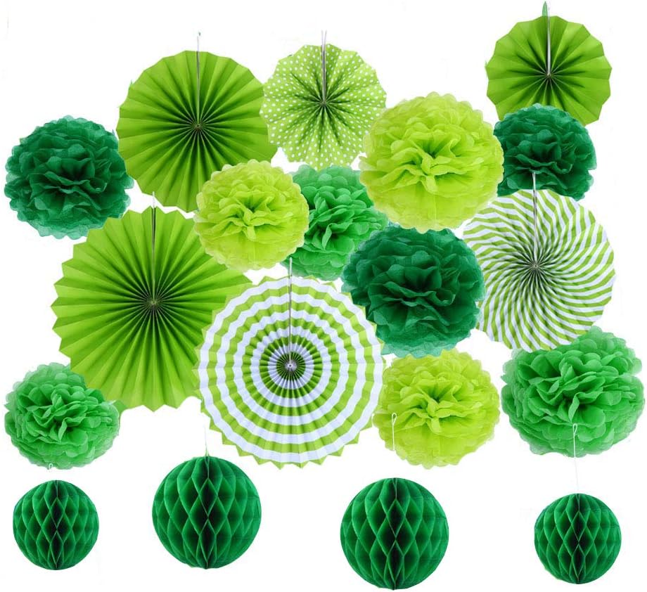 HPYDIY St Patrick Day Green Decorations Kit
