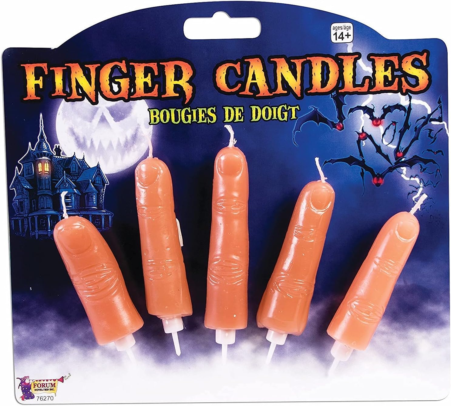 Forum Novelties Decorative Finger Candles Set