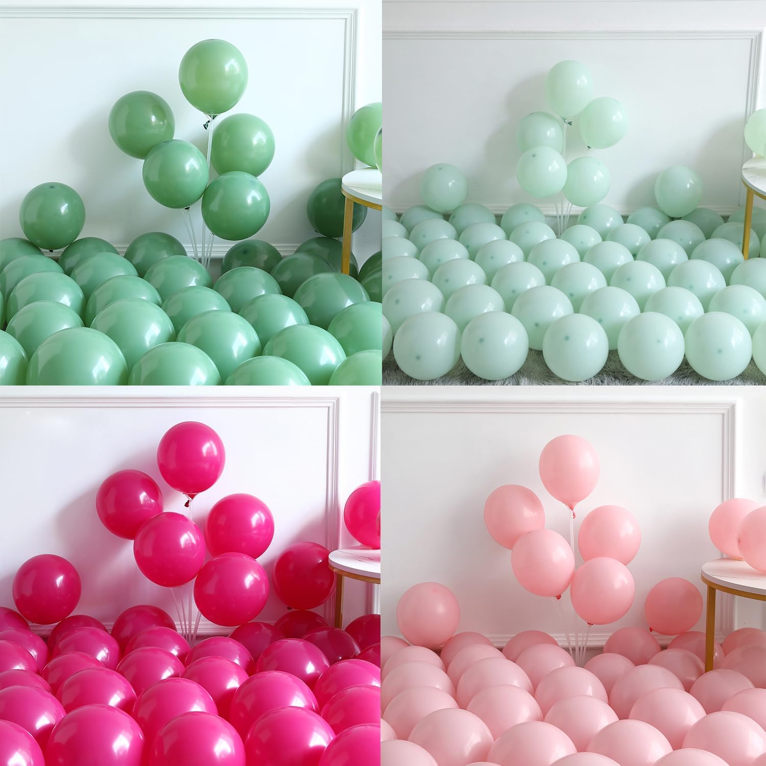 Floral Tea Party Decorations 151Pcs Balloon Kit