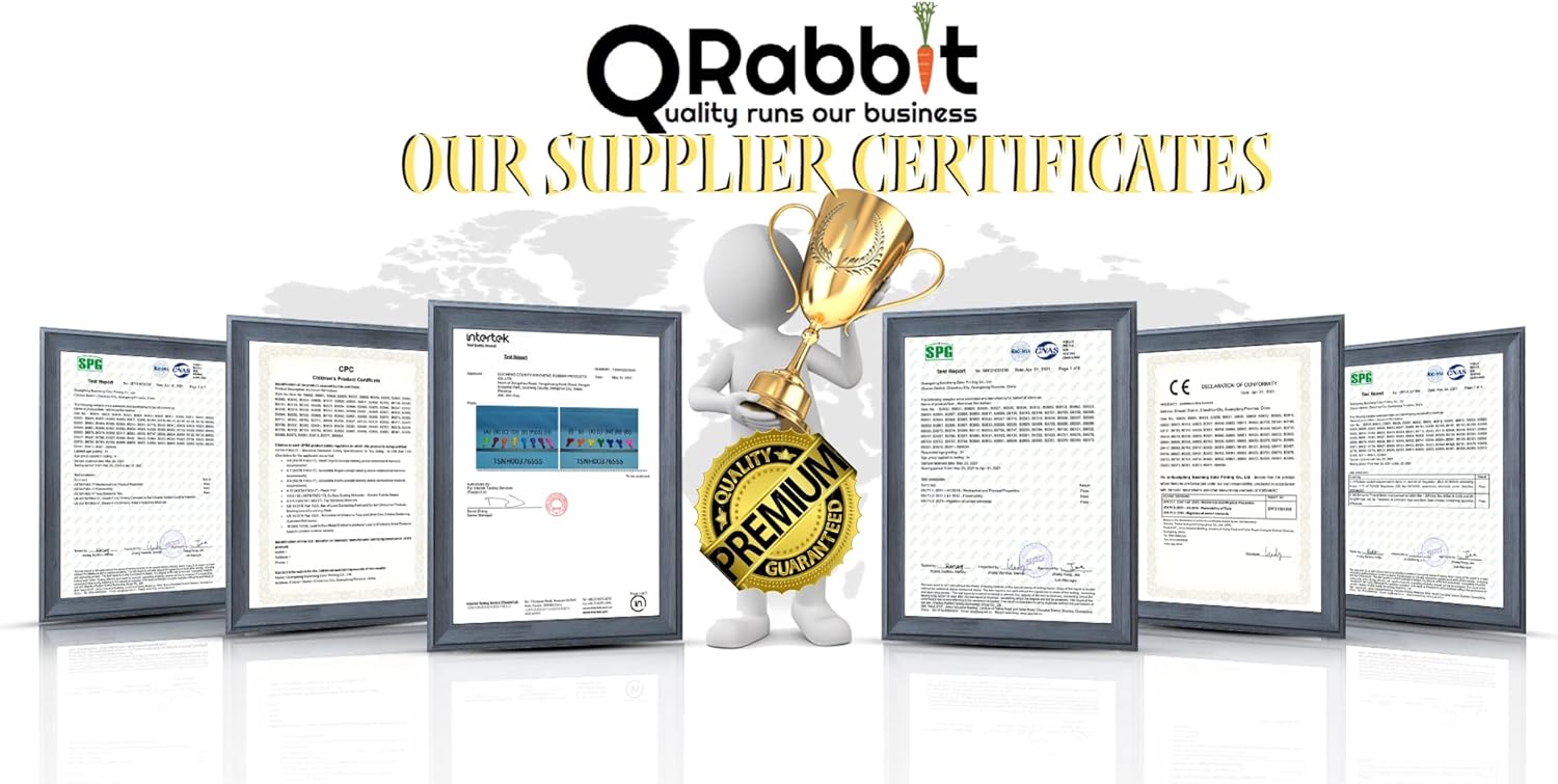 QRabbit 100 Pack 12 Inch Party Balloons