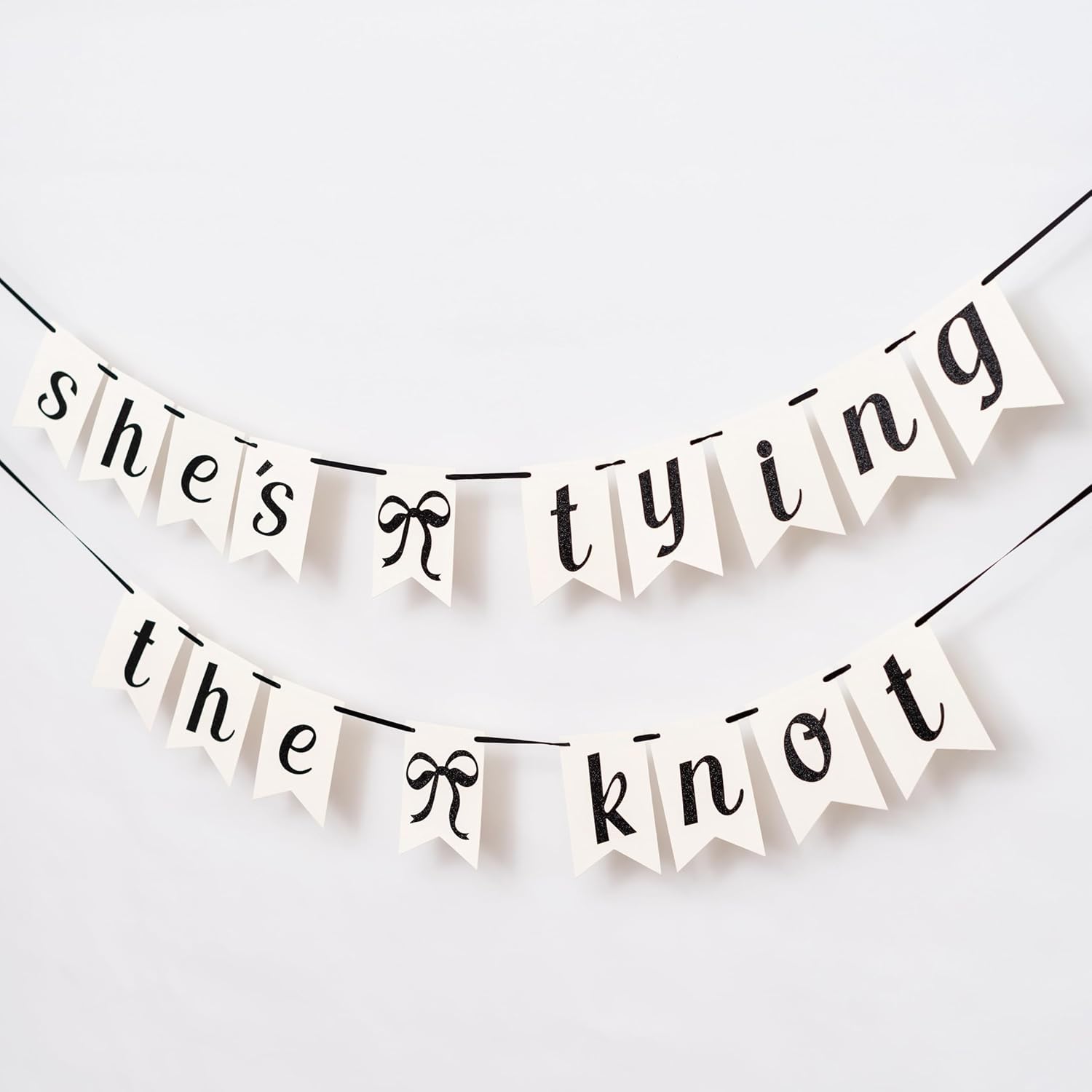 Shes Tying The Knot Banner Bridal Shower Decoration