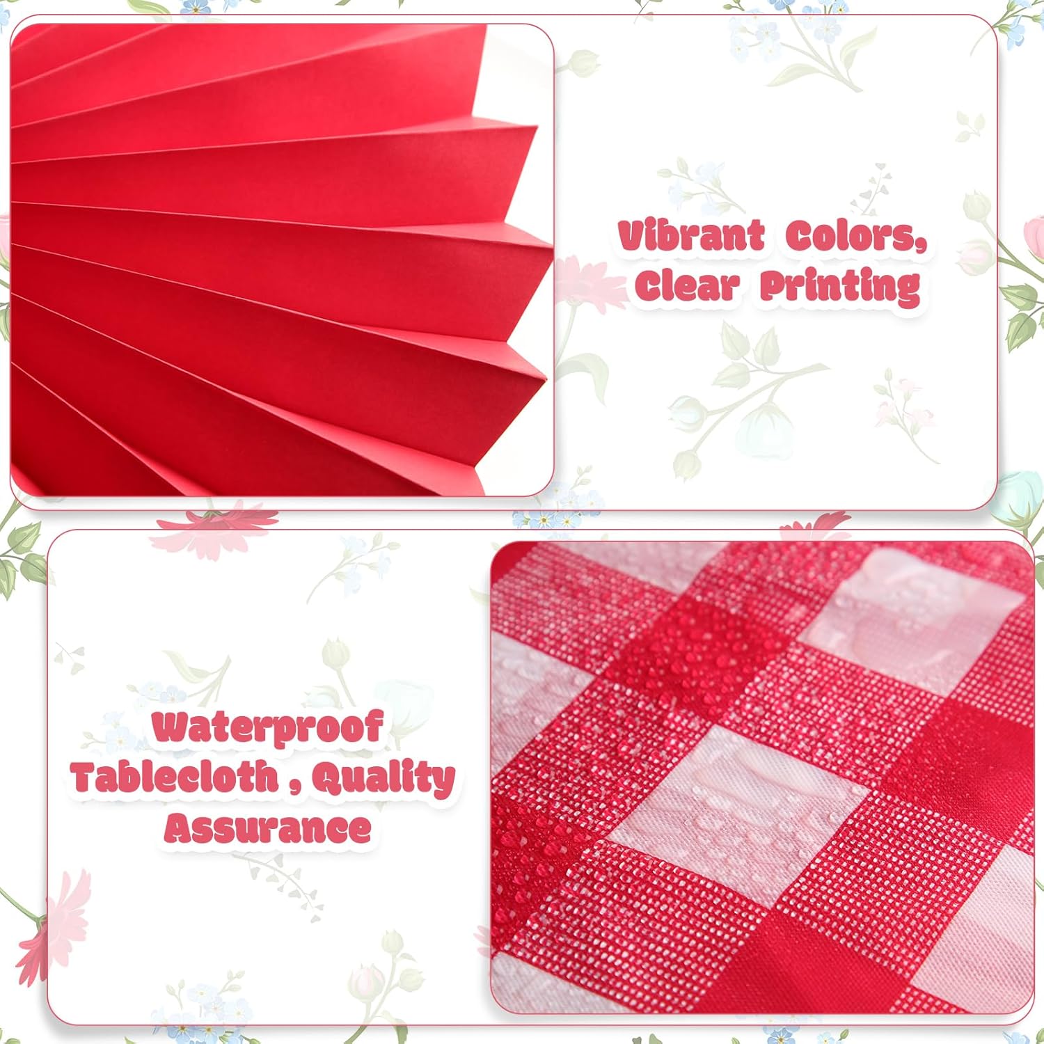 Moukeren 33 Pcs Picnic Decor Set
