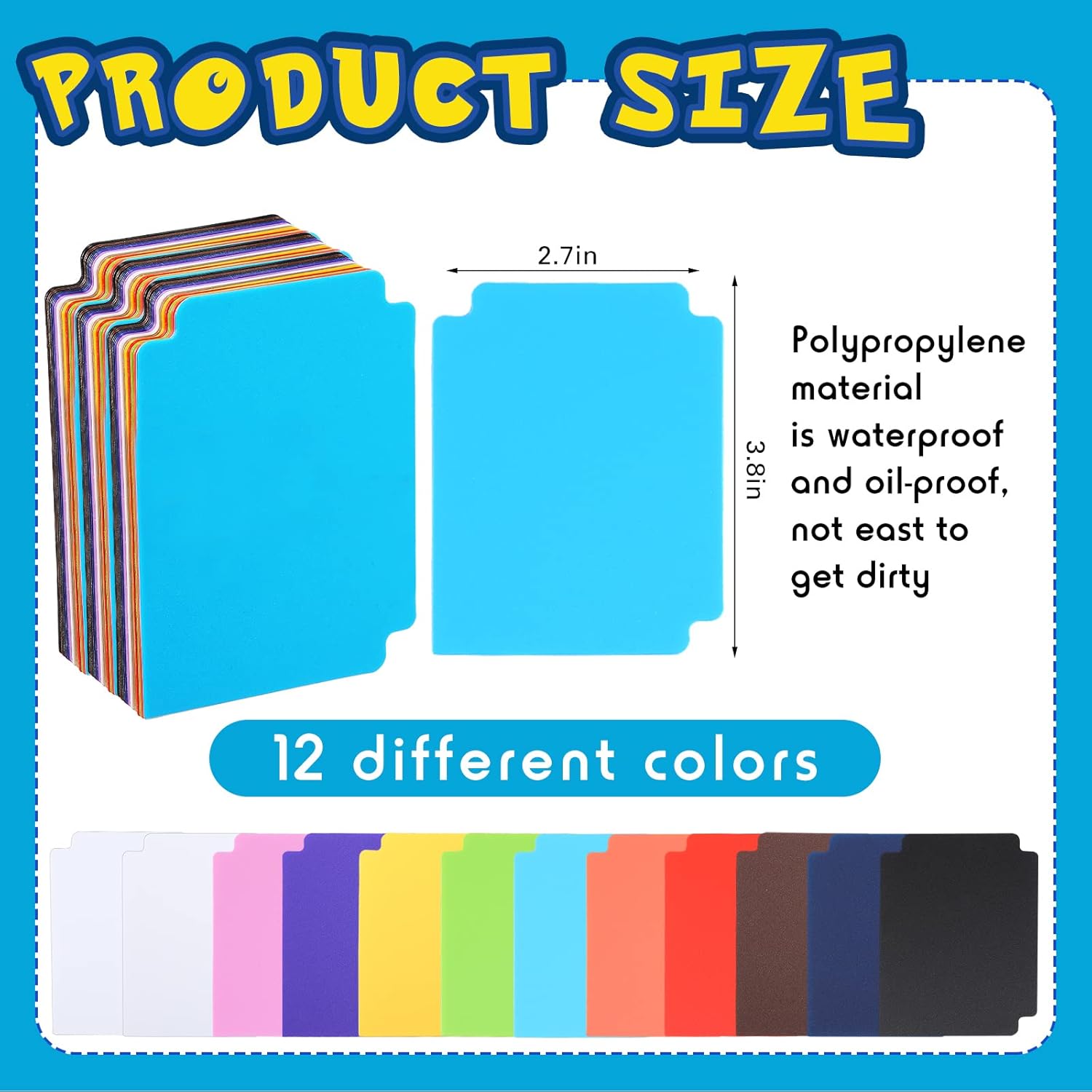 Leyndo 12 Pack TCG Deck Boxes with Dividers