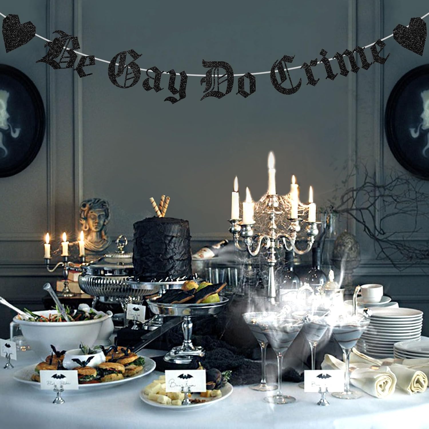 Sursurprise Be Gay Do Crime Banner Gothic Style