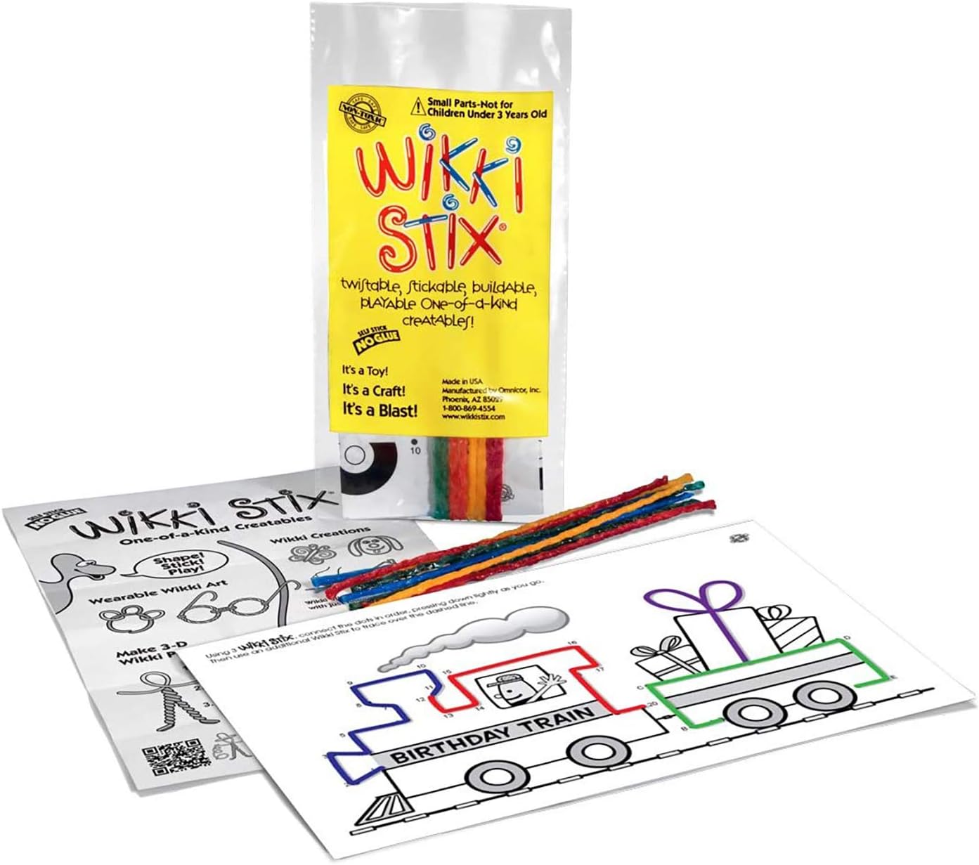WikkiStix Birthday Fun Favors Pack of 20