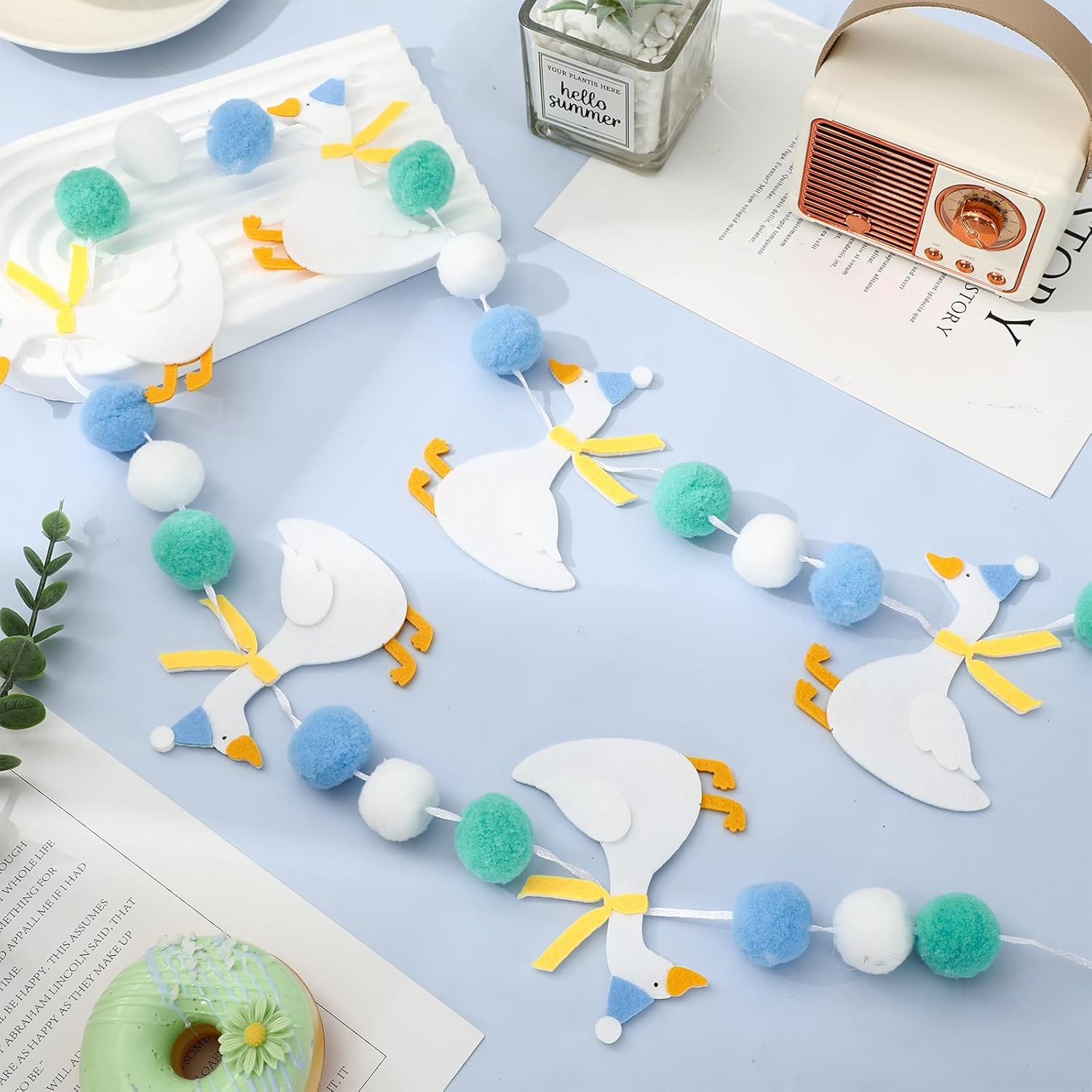Silly Goose Birthday Banner Decorations for Boys