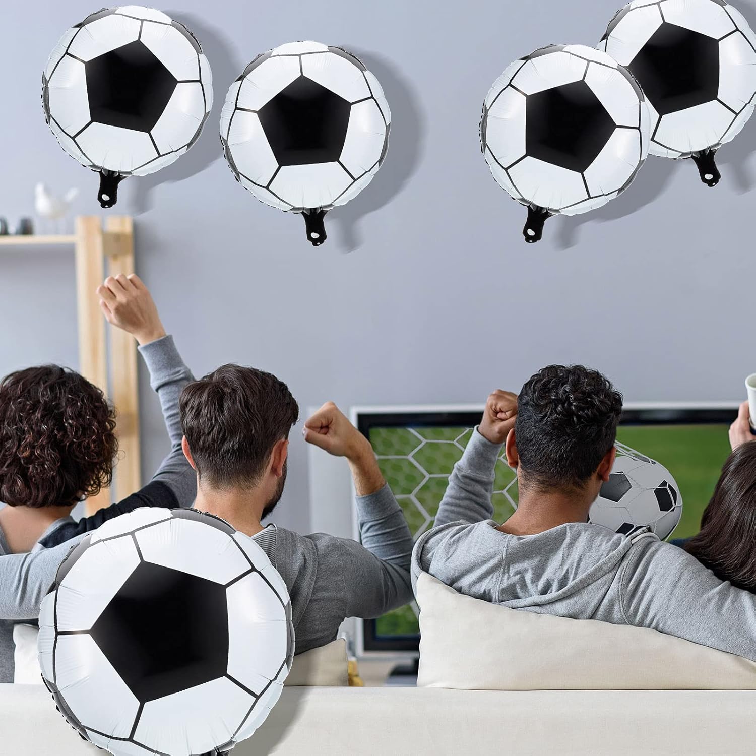 20 Pieces Sports Foil Balloon Set for Parties