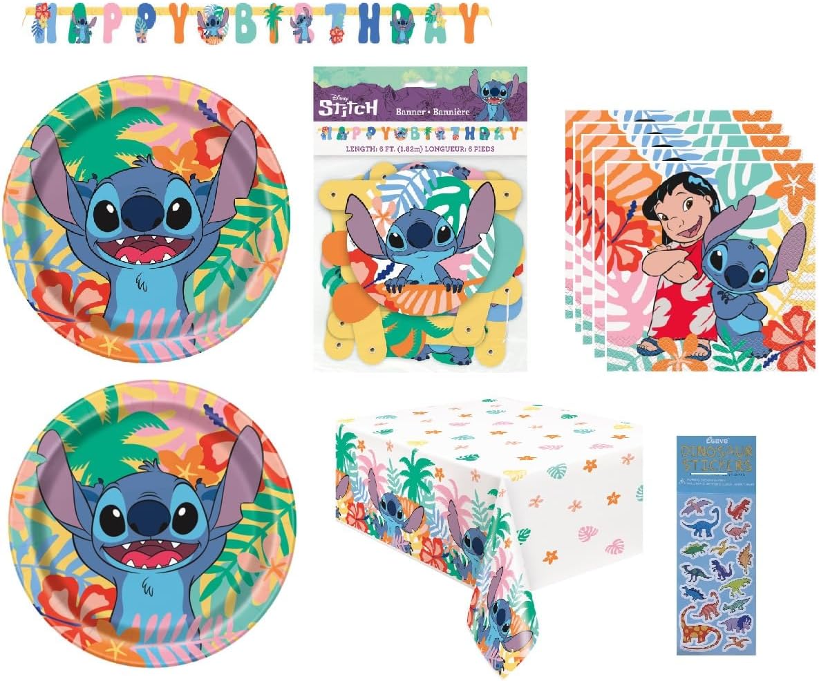 Lilo and Stitch Party Supplies Bundle