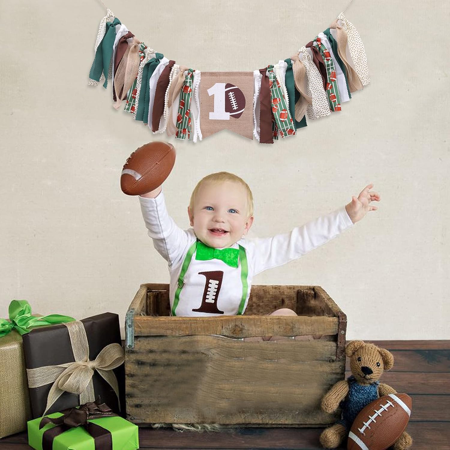 One High Chair Banner - 1st Birthday Decor