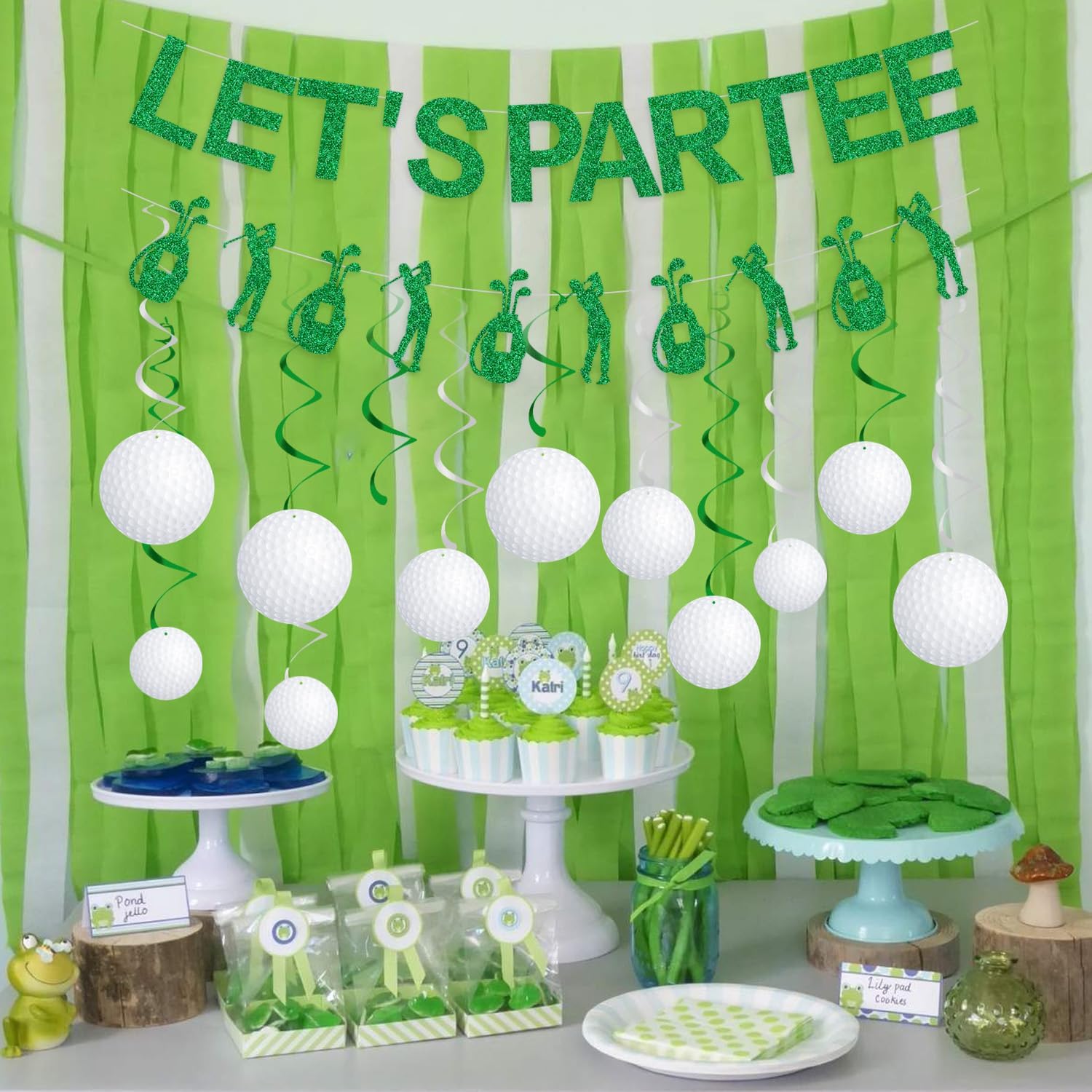 Gameza Golf Party Decorations 14PCS Theme Banners
