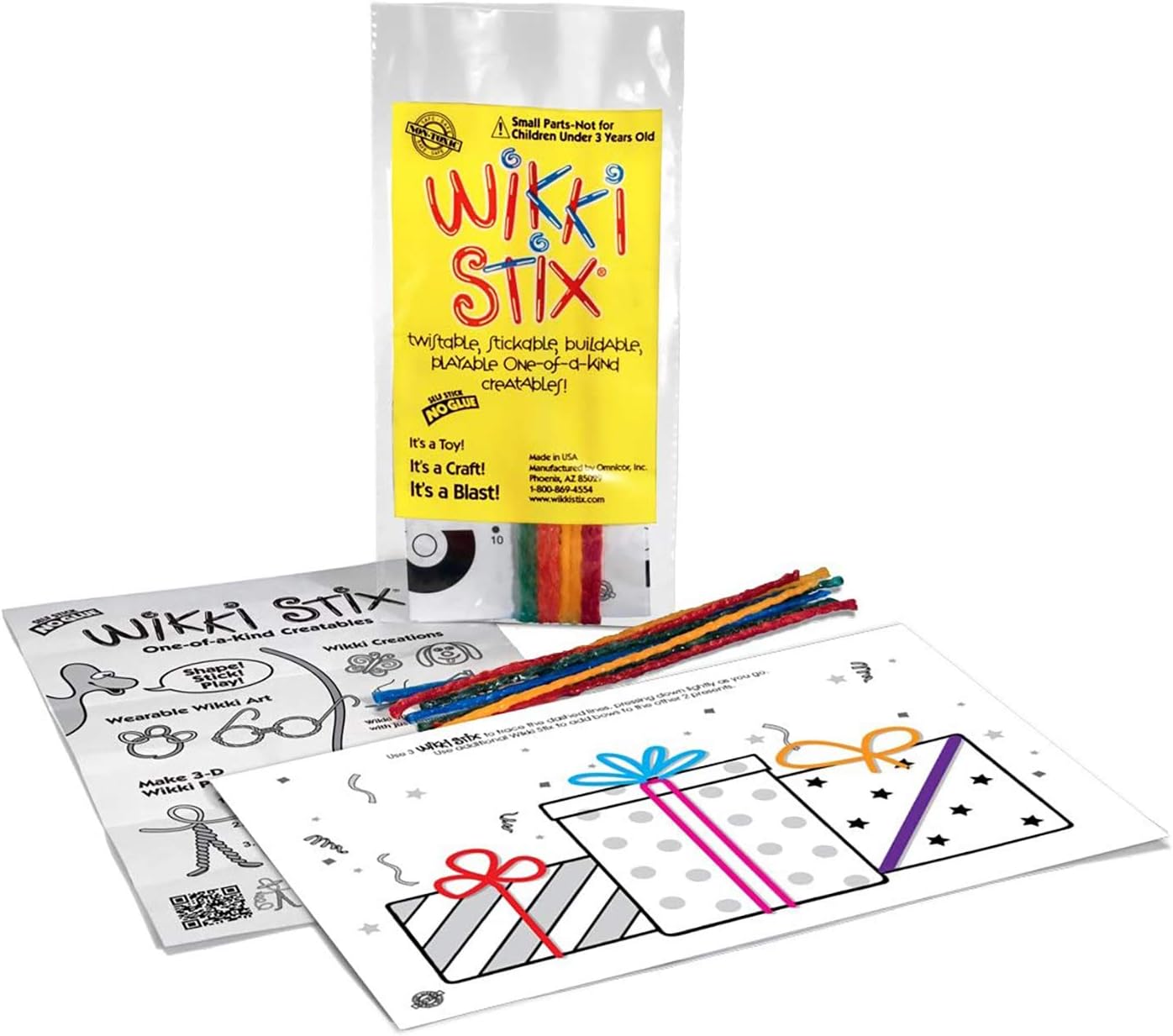 WikkiStix Birthday Fun Favors Pack of 20