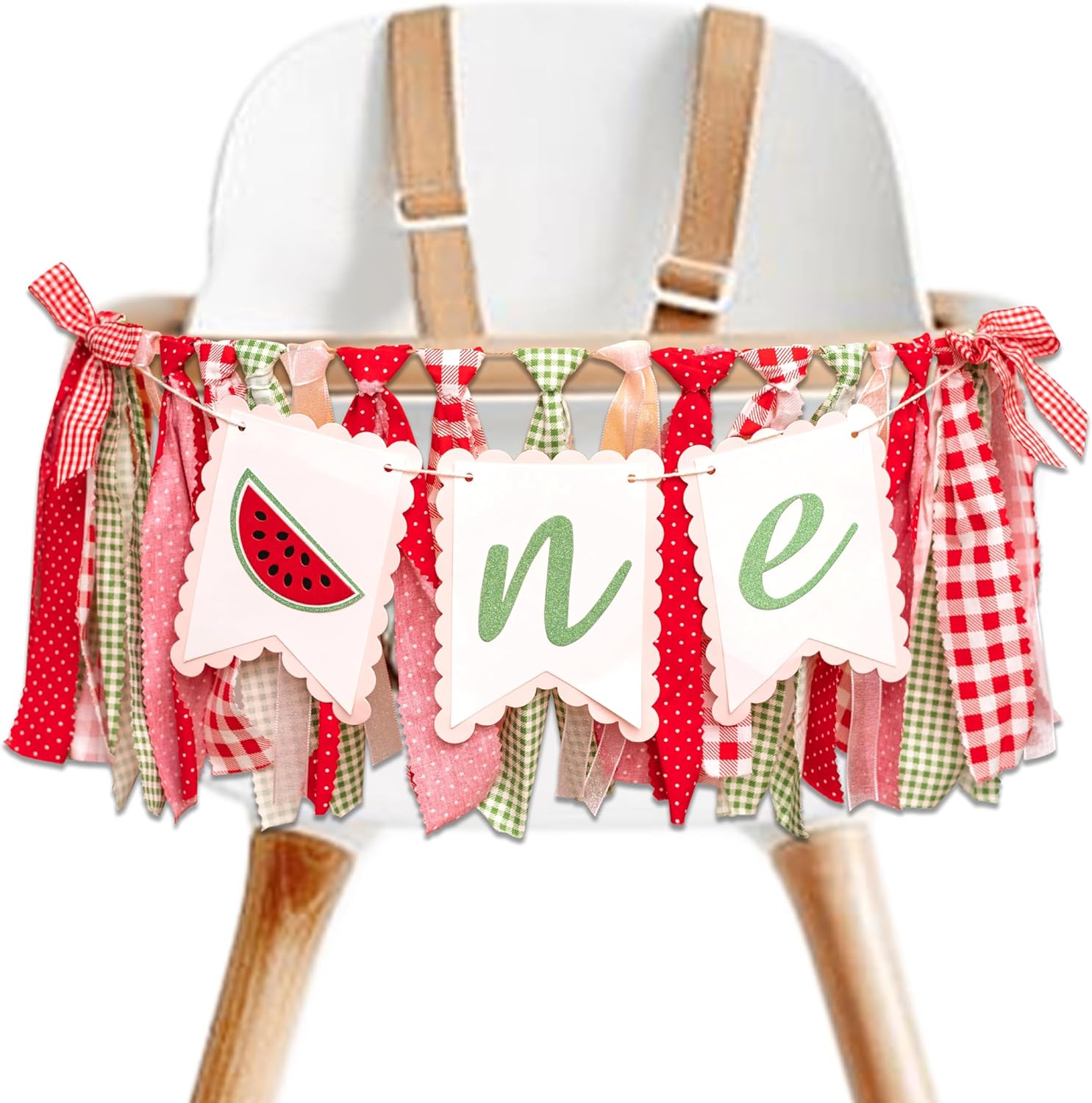 Watermelon Themed High Chair Banner for Birthday Party