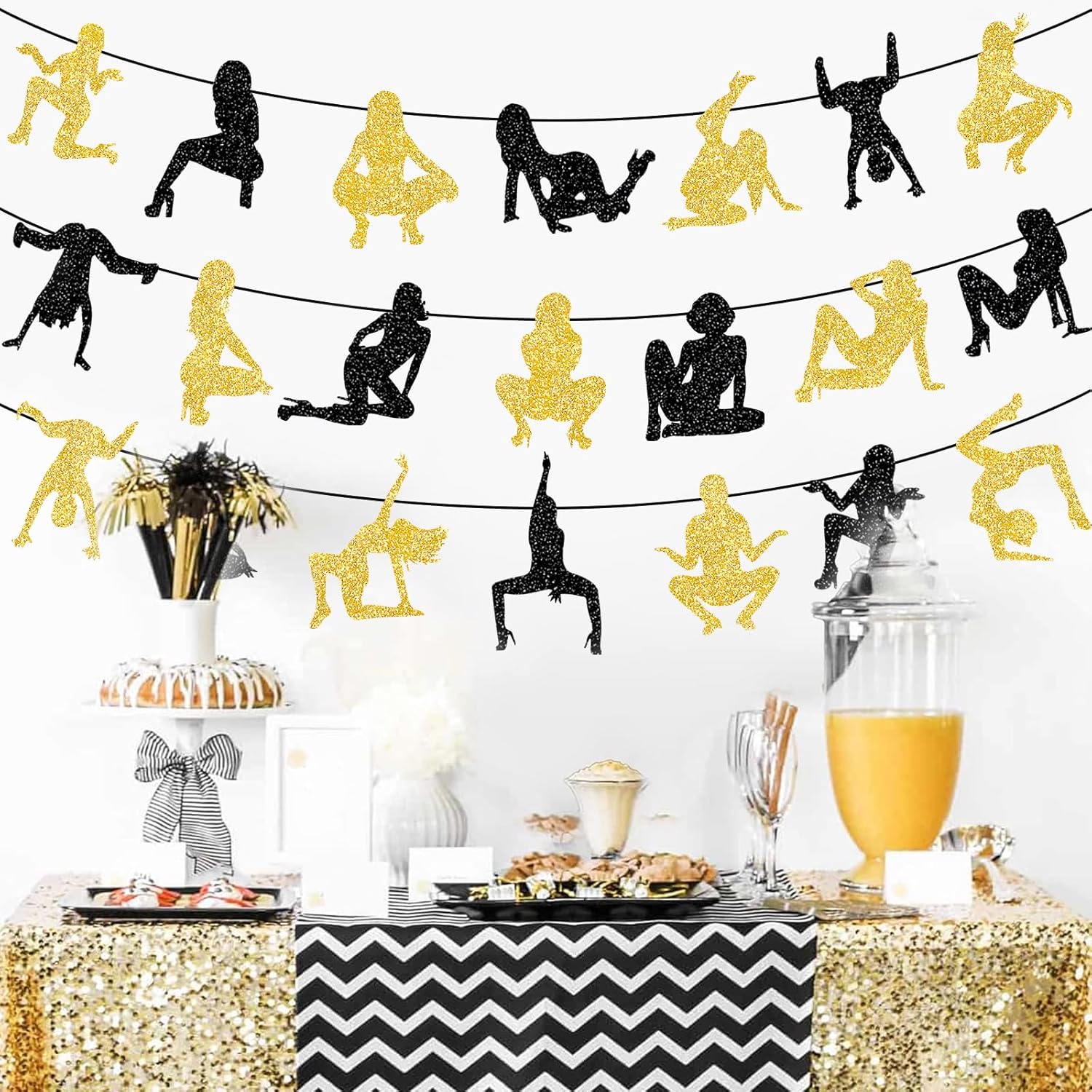 Bachelor Party Twerk Banner Garland Set