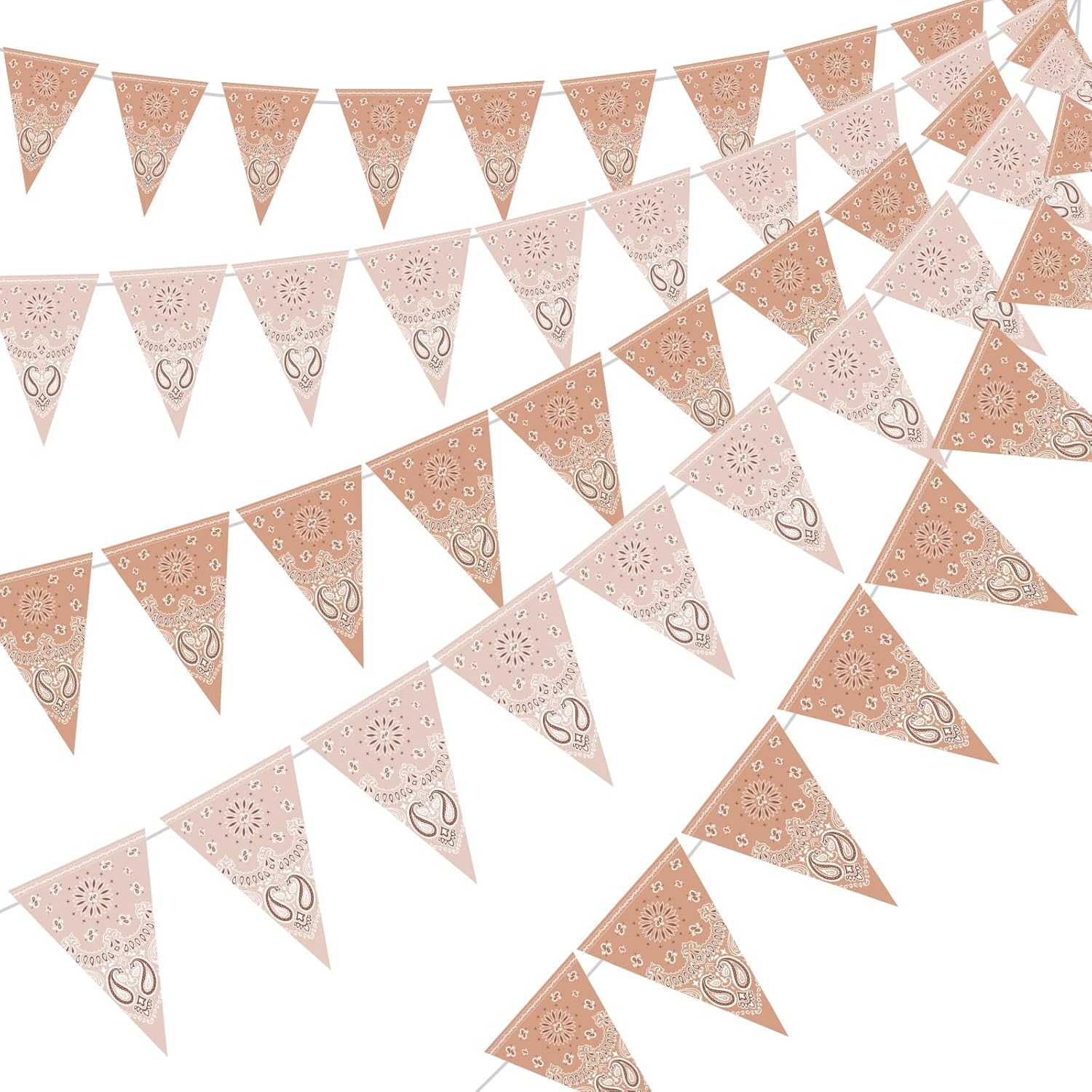 5 Pack Western Cowboy Party Decorations Banners