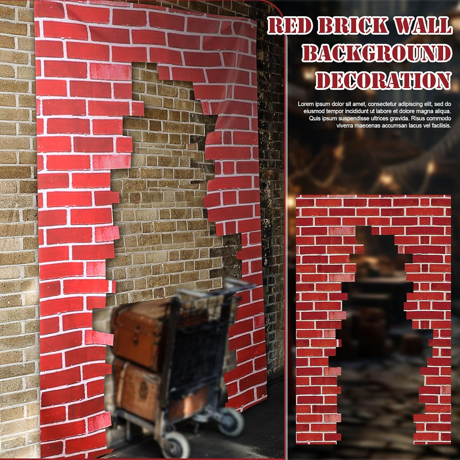 Preboun Wizards Door Banner Magical Halloween Decor
