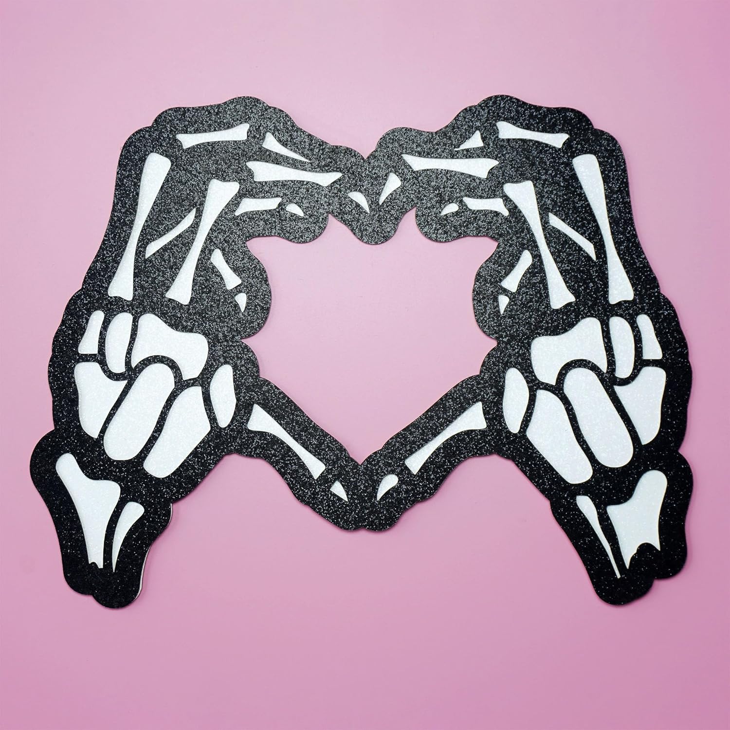 Gothic Skeleton Heart Halloween Banner Set