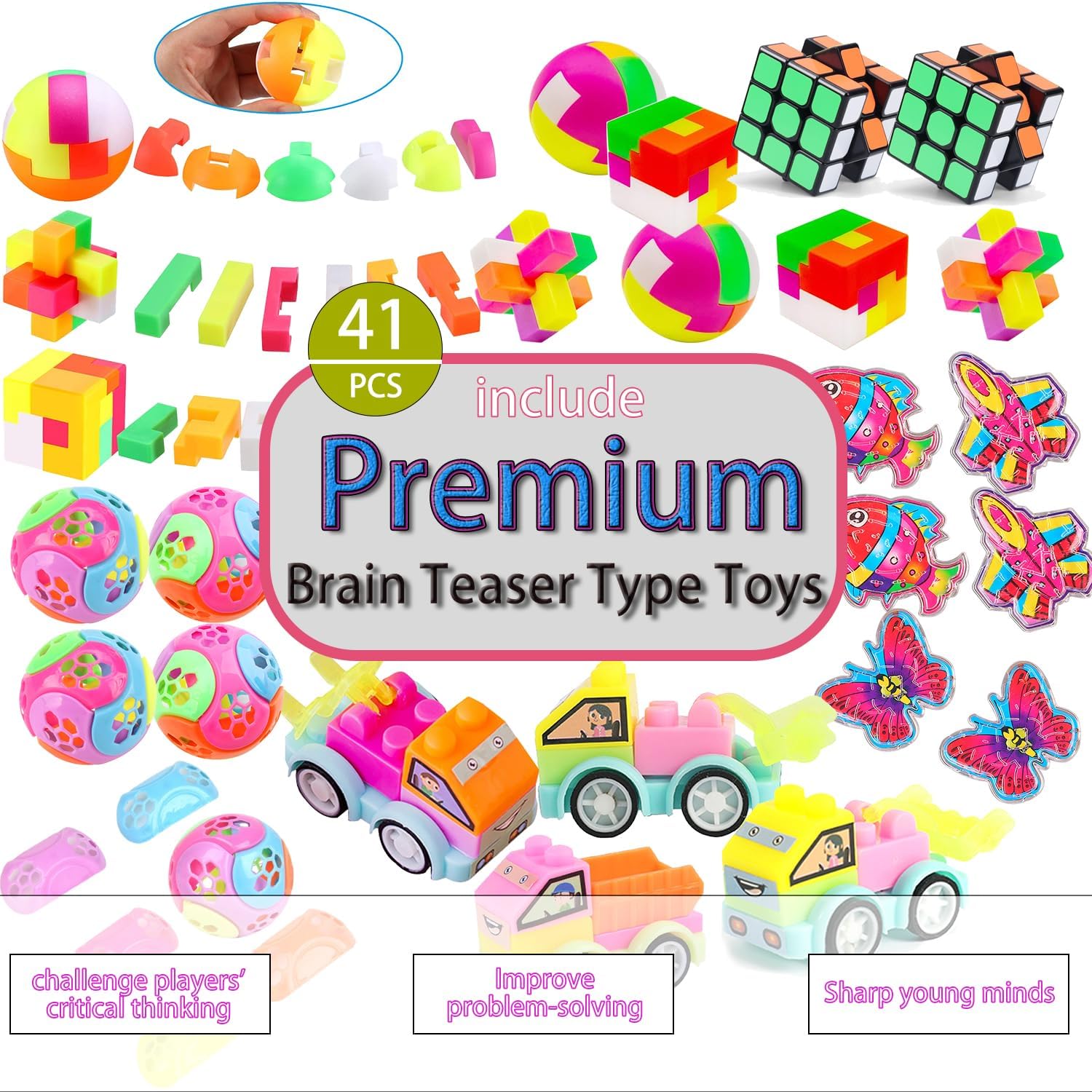 498 PCS Premium Party Favors for Kids 3-10