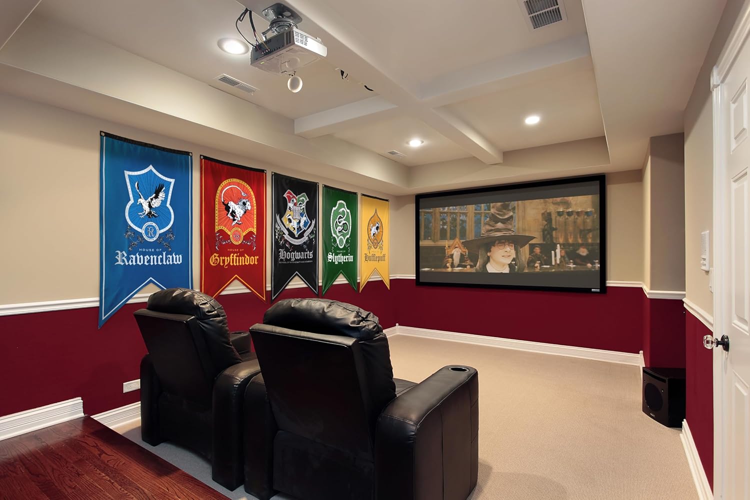 Conquest Journals Harry Potter House Flag Set