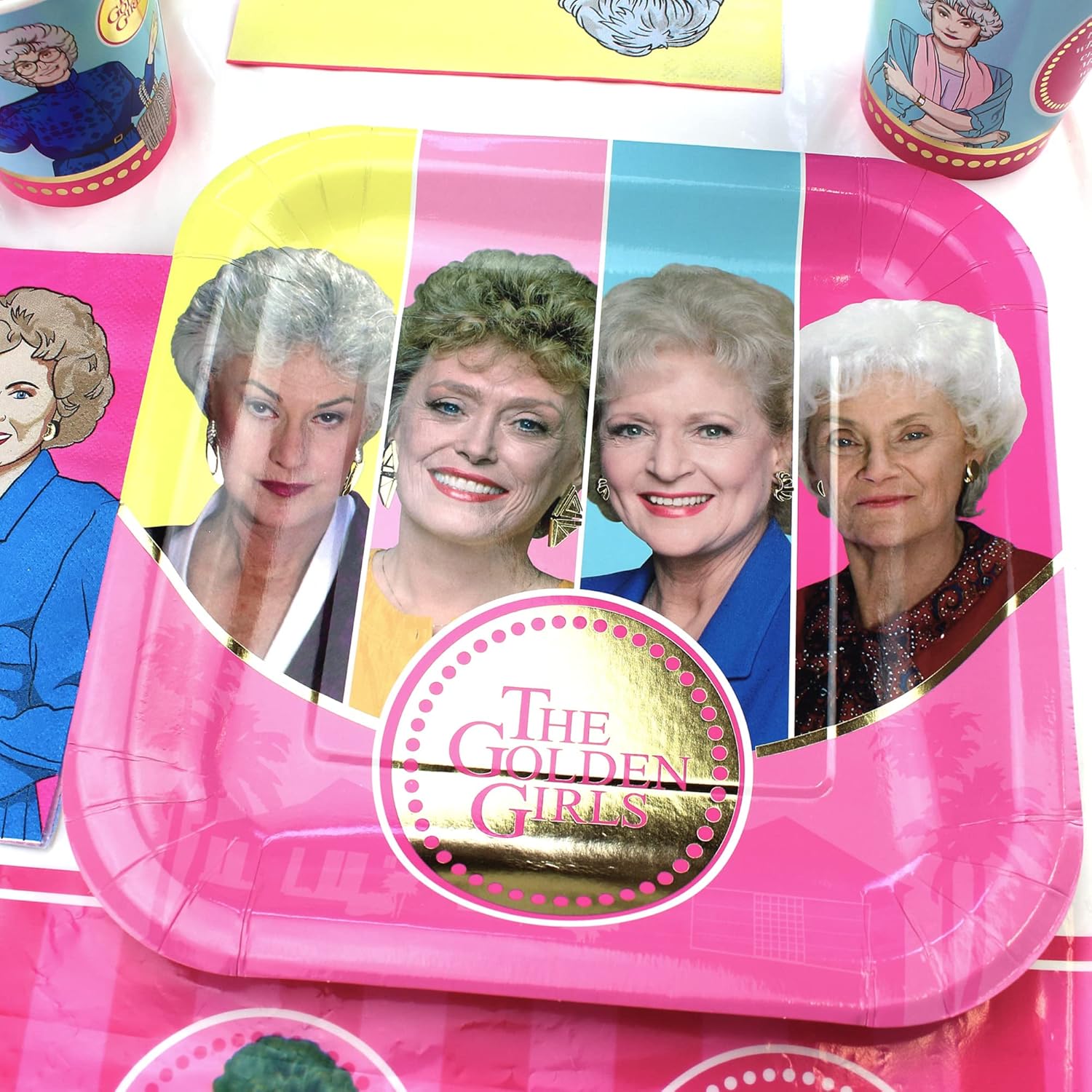Golden Girls Party Supplies 58 Piece Set