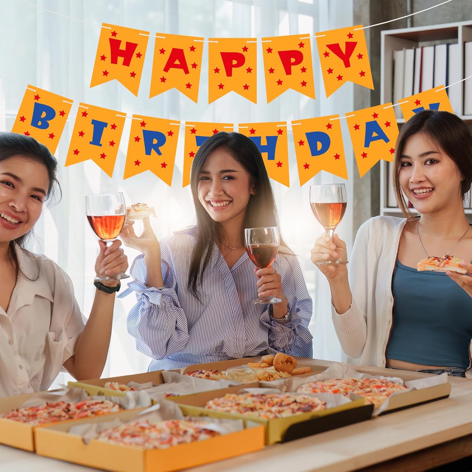 Anime Happy Birthday Banner 709x512 Inch Decor
