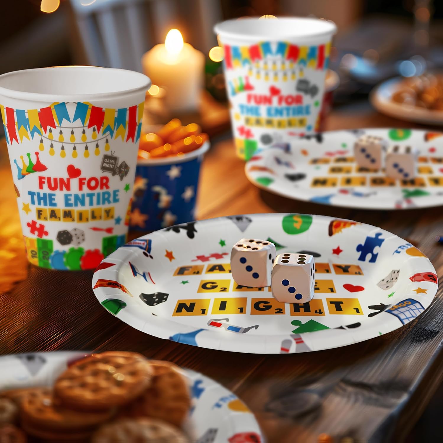 Game Night Party Decorations Set 40 Pieces
