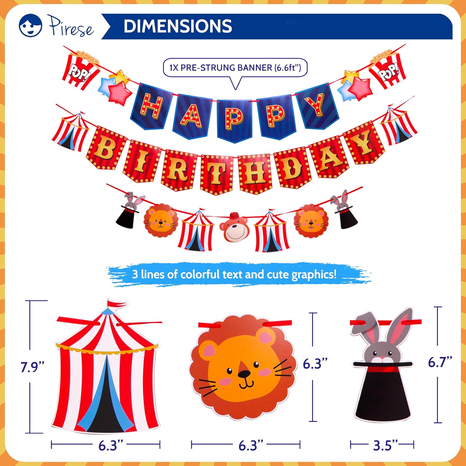 Carnival Theme Party Decorations Kit