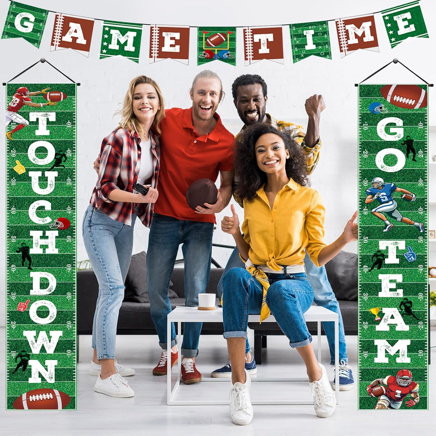 Supervitae Football Party Decor Set 3 Pcs