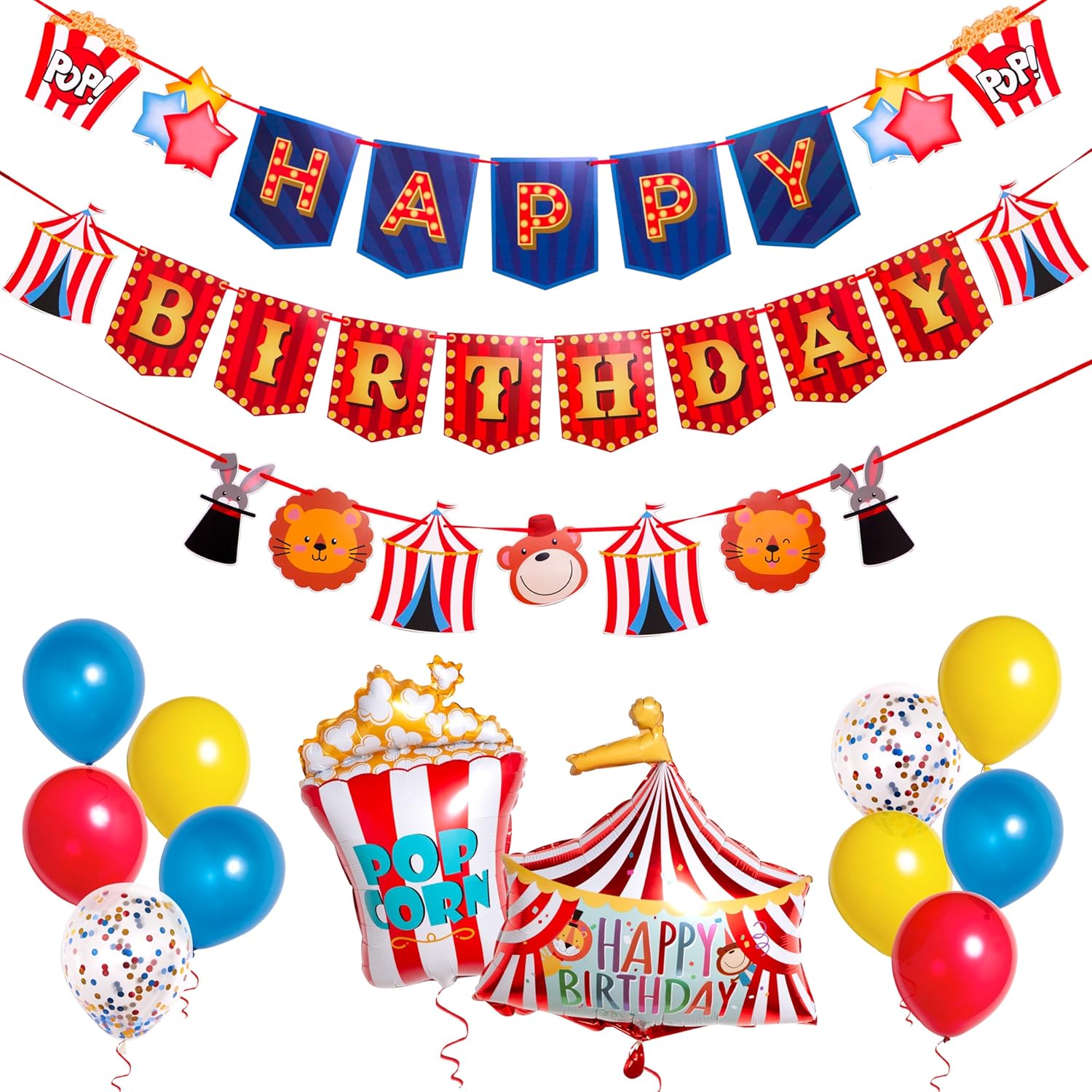 Carnival Theme Party Decorations Kit
