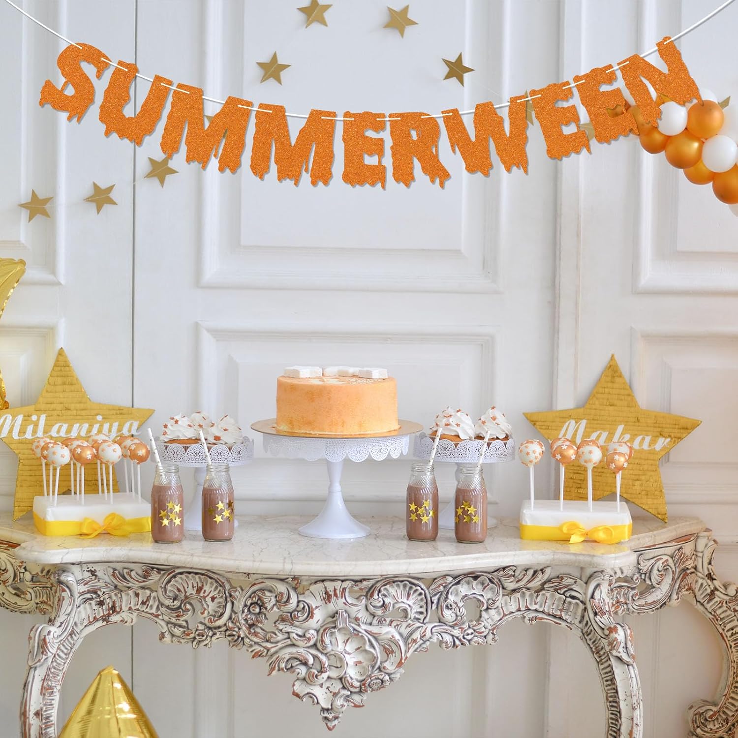 Summerween Banner - Halloween In Summer Decor