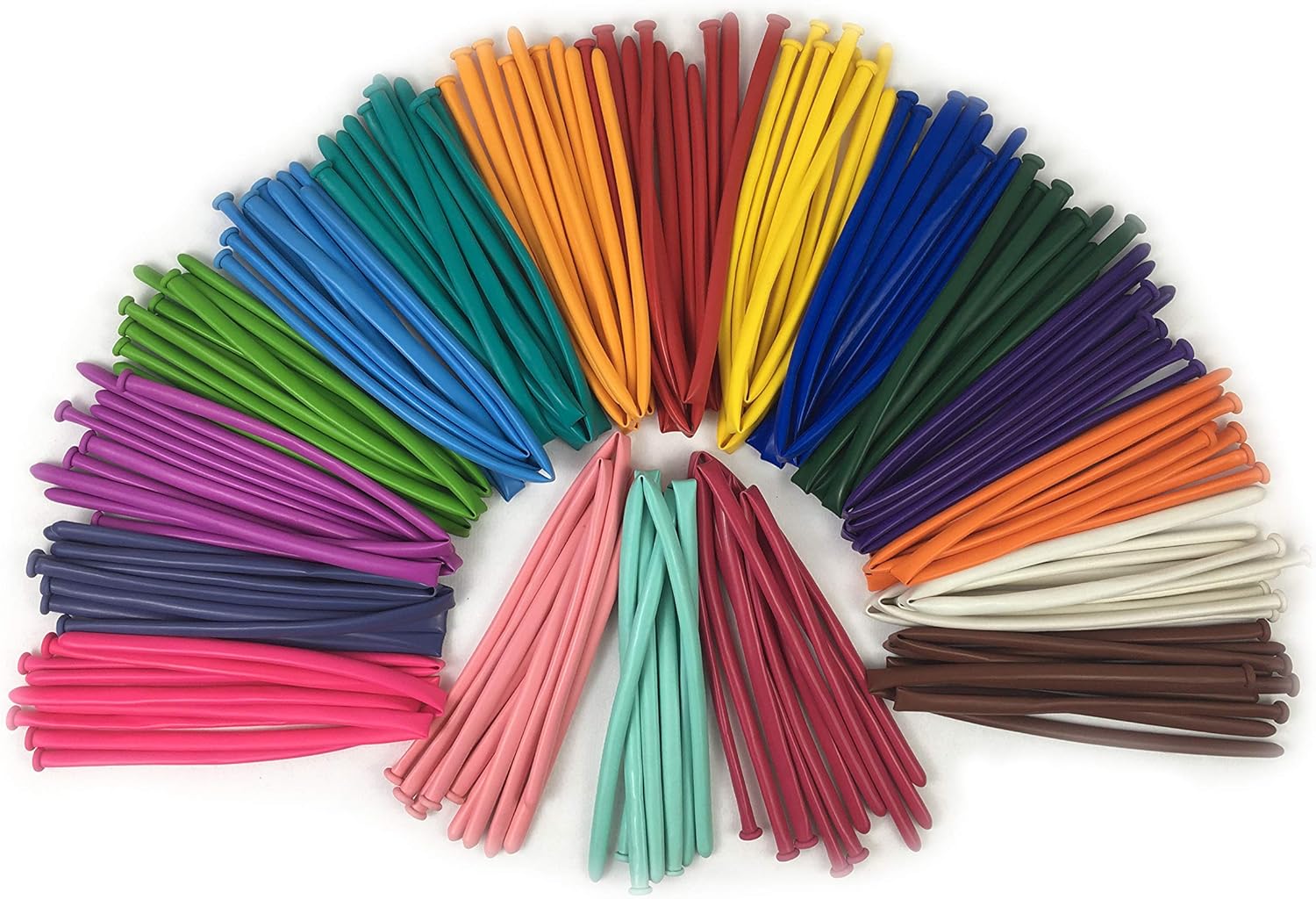 KADBANER 260Q Long Balloons 100 Pack for Parties