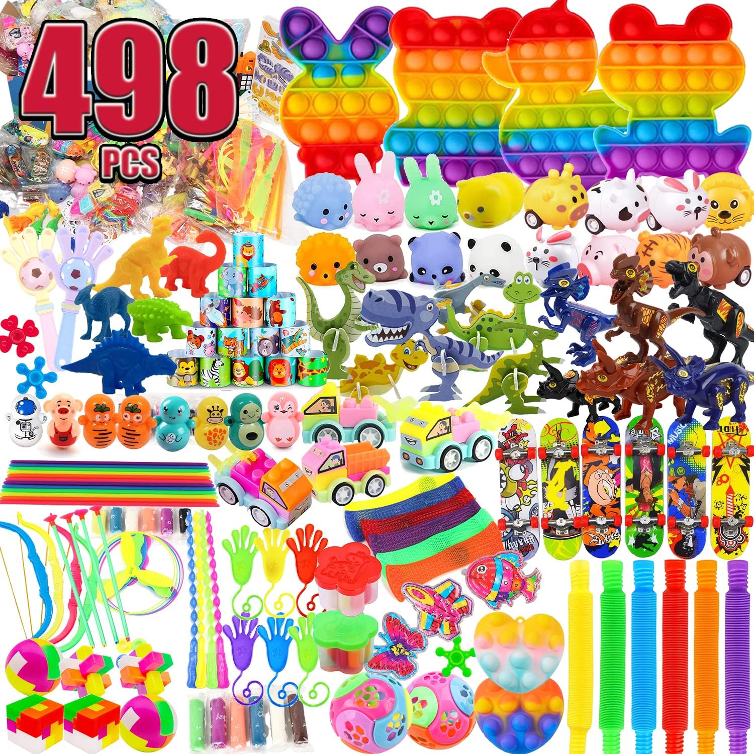 498 PCS Premium Party Favors for Kids 3-10