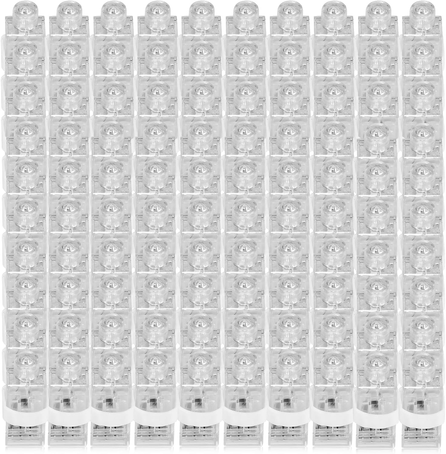California Cade Electronic 50Pcs White Finger Flashlights
