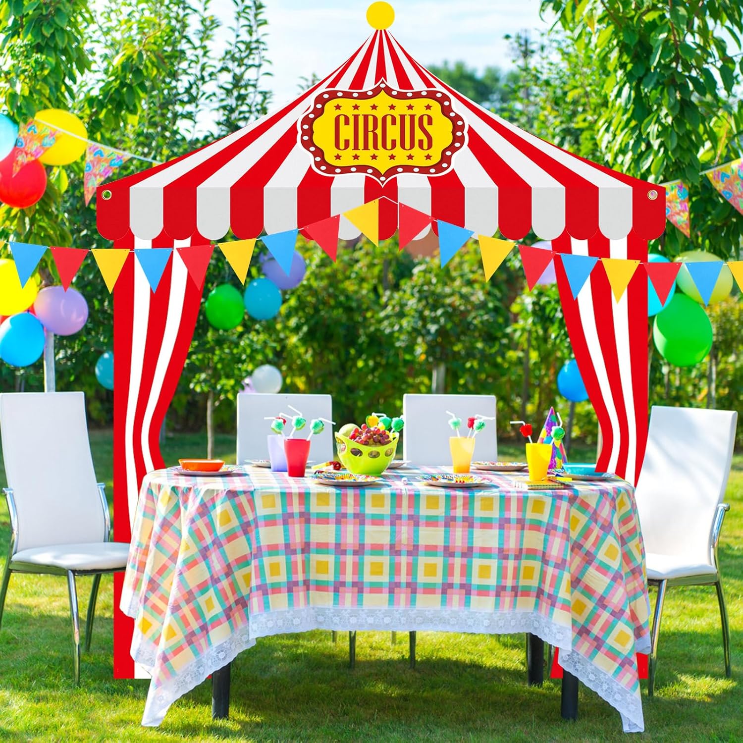 5 Pcs Carnival Entryway Party Decorations Set