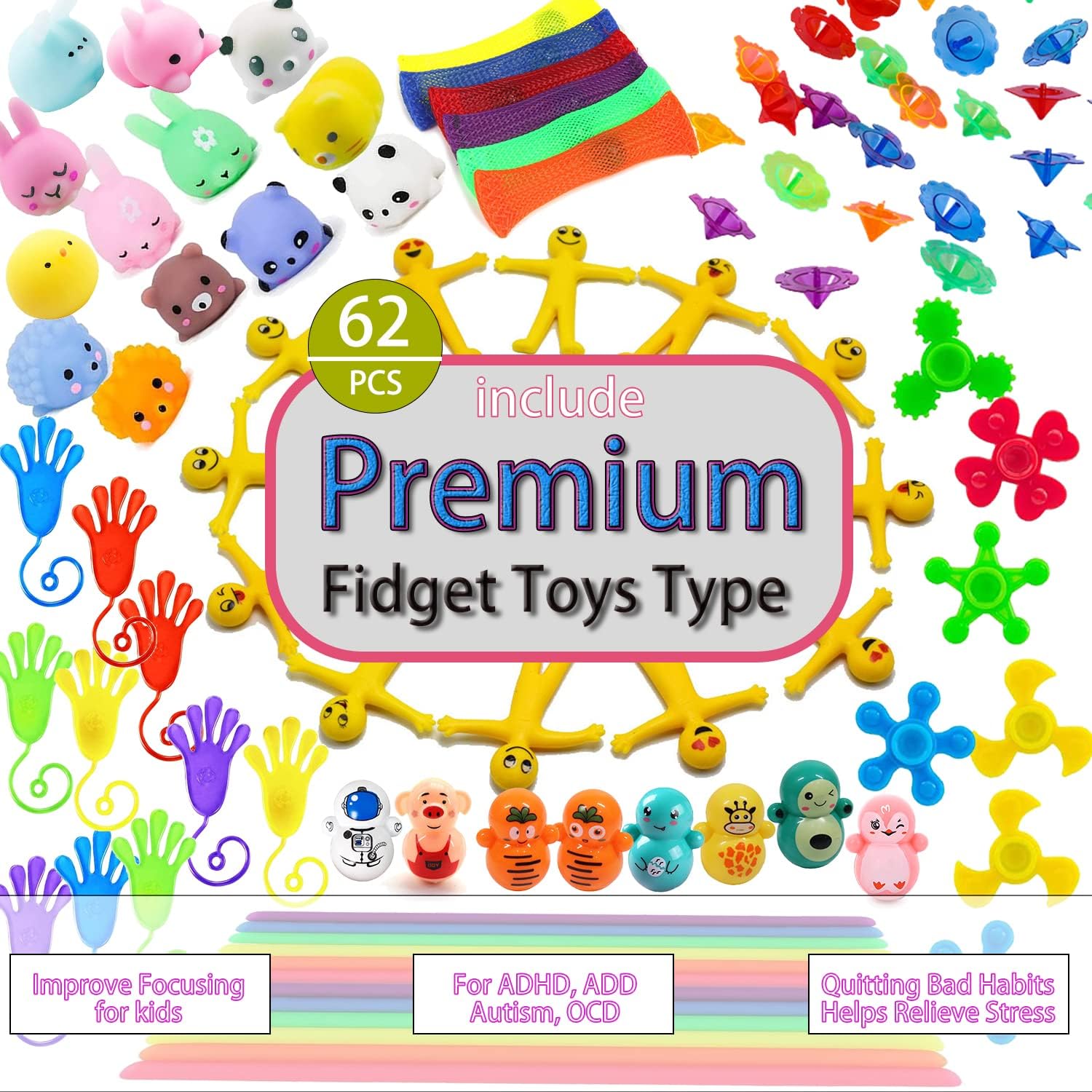 498 PCS Premium Party Favors for Kids 3-10