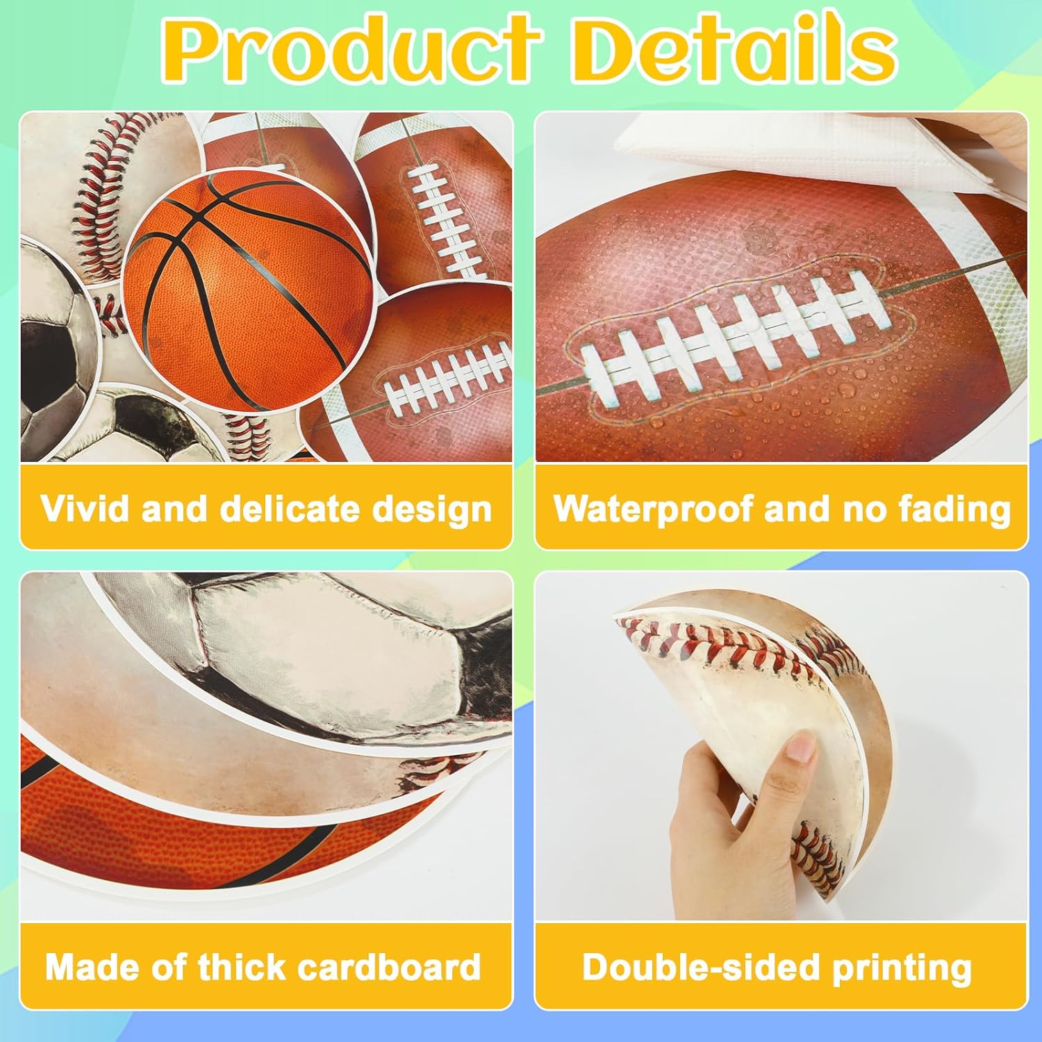Sports Birthday Party Decorations Banners Centerpieces