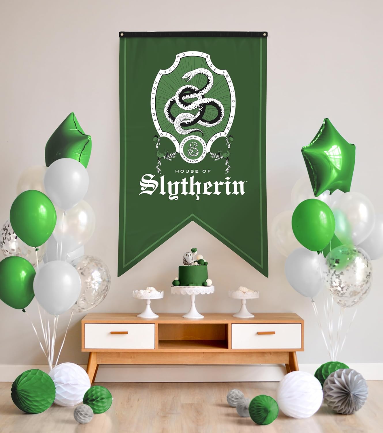 Conquest Journals Harry Potter Slytherin Banner 30x50