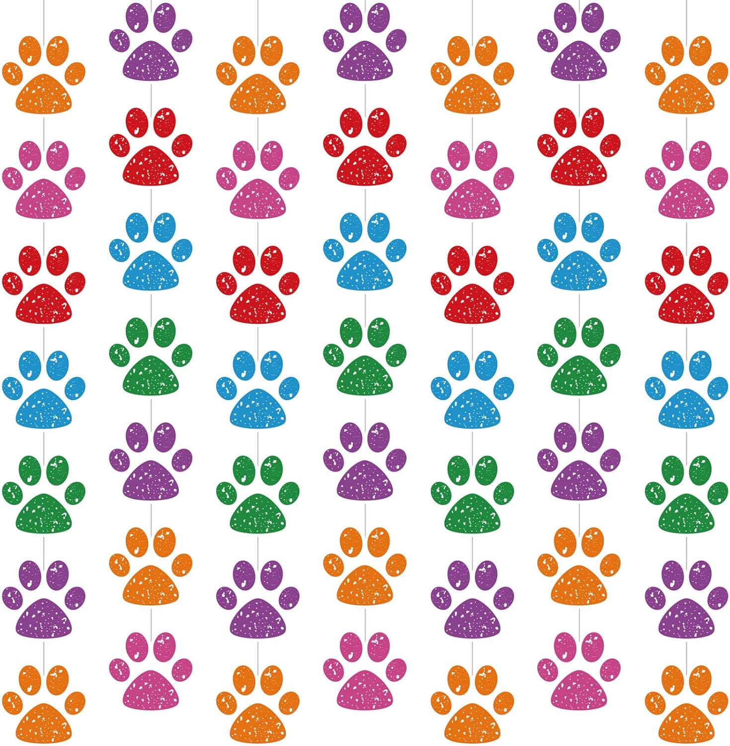 Duraaamo 8 Pack Dog Party Banners Decorations