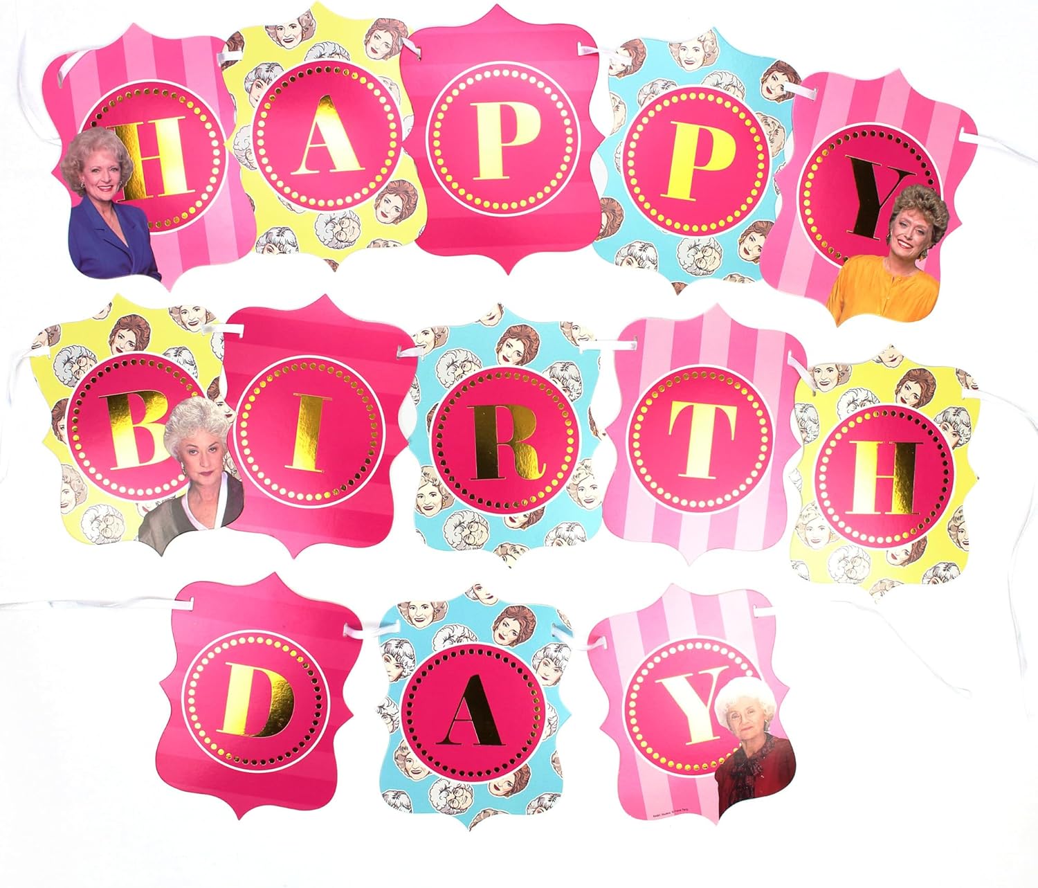 Golden Girls Party Supplies 58 Piece Set