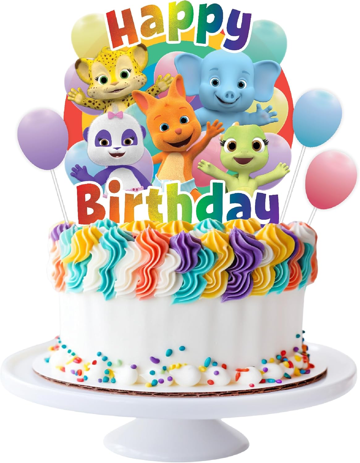 Treasures Gifted 1 Word Party Cake Topper