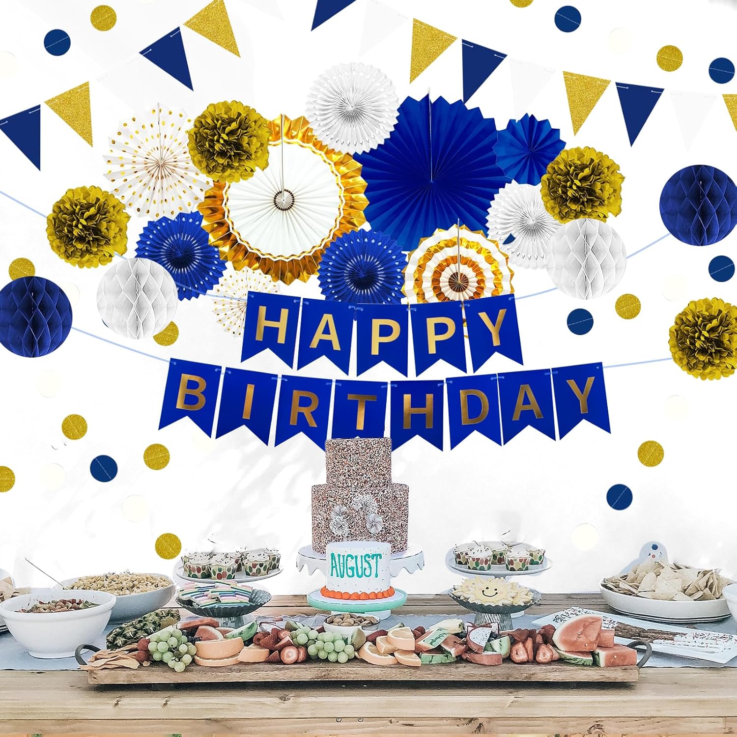 Marwey Birthday Party Decoration 24Pcs Set