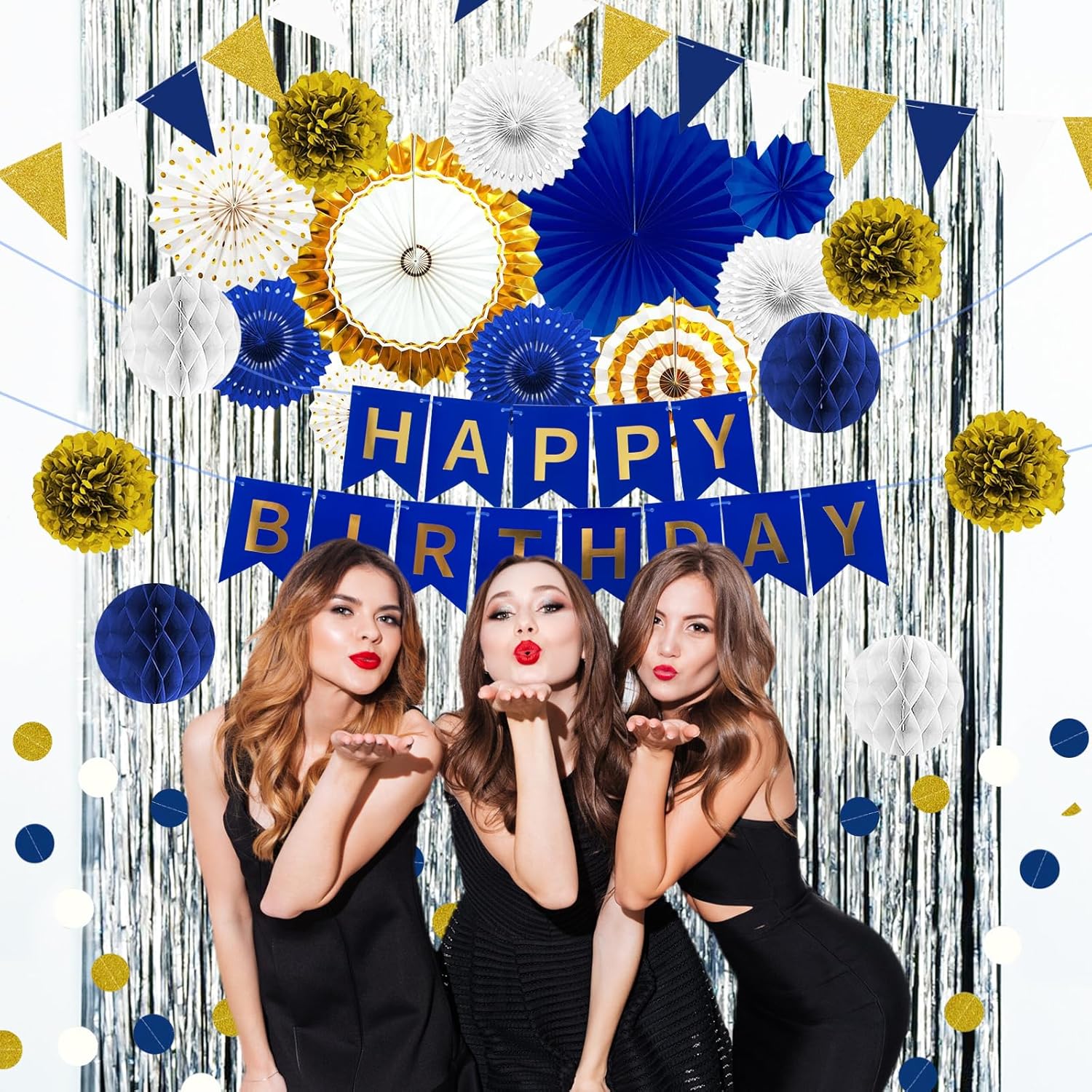 Marwey Birthday Party Decoration 24Pcs Set