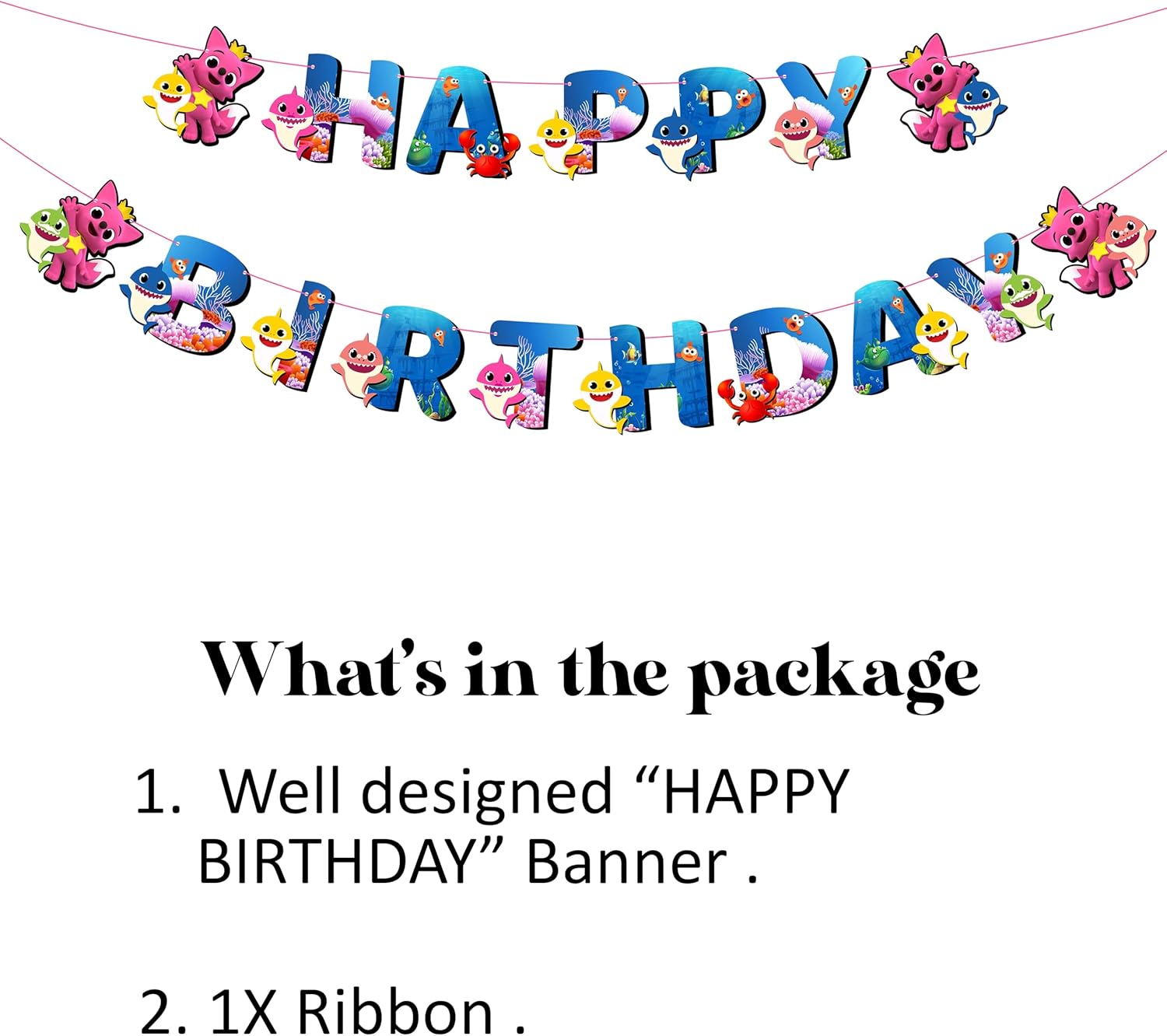 Seyal Birthday Banner for Wall Decoration