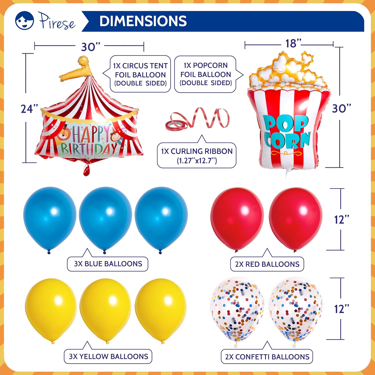Carnival Theme Party Decorations Kit