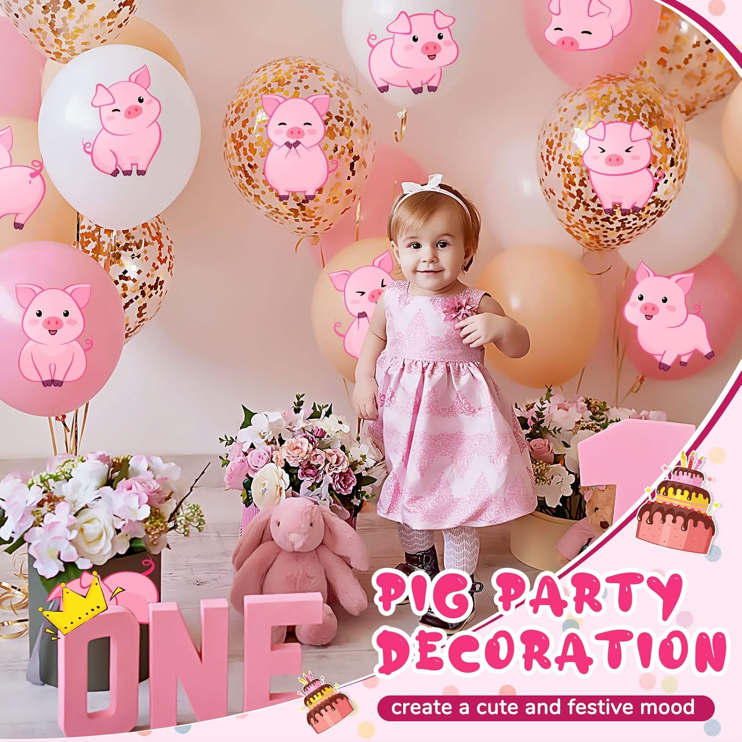 Jecery Farm Animal Birthday Party Door Signs