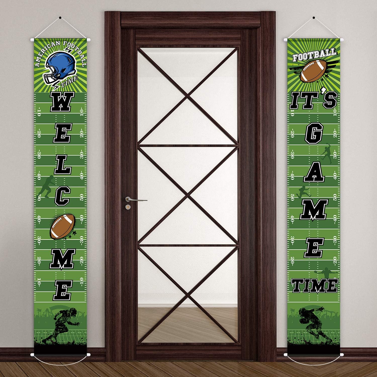 Football Welcome Banners for Party Decorations