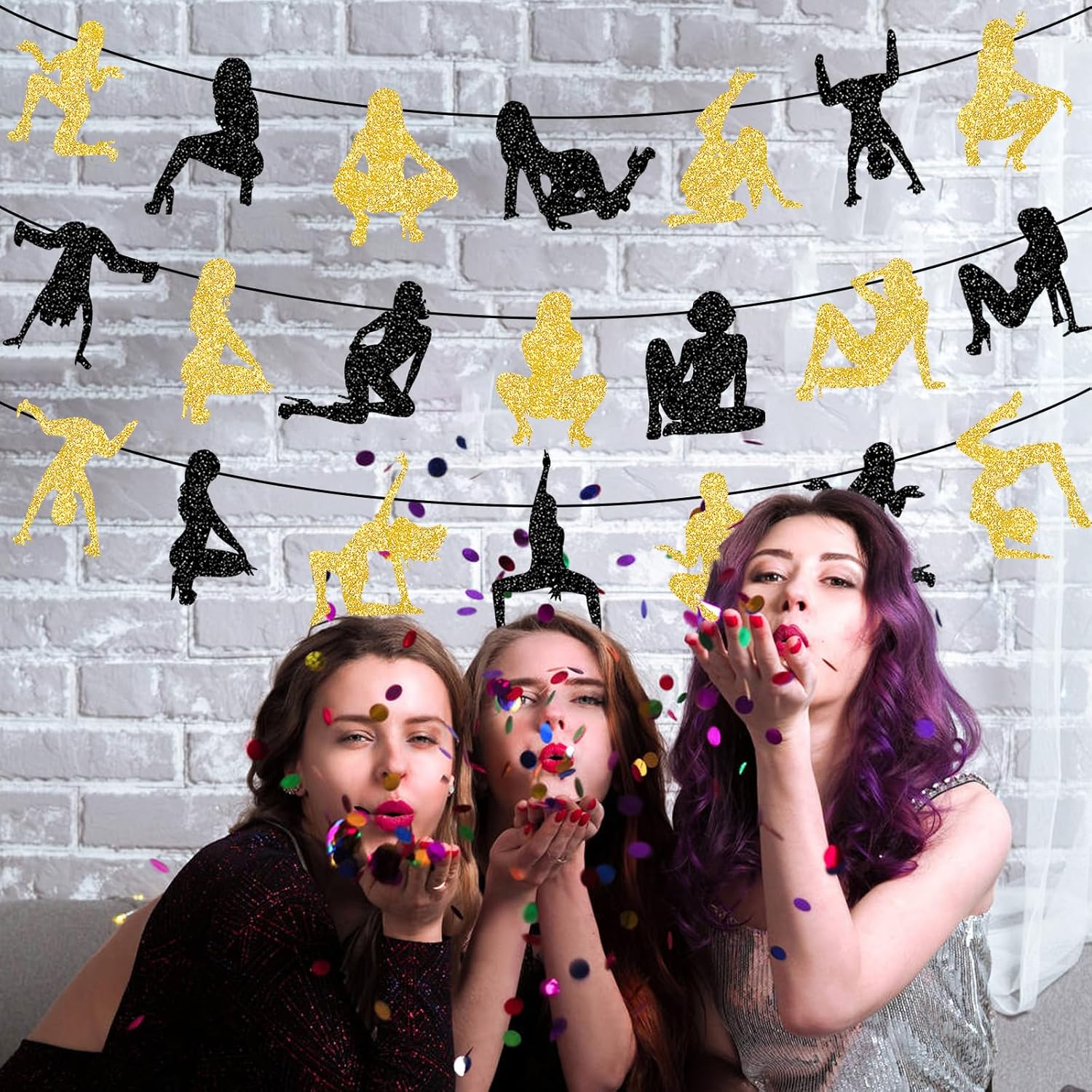Bachelor Party Twerk Banner Garland Set