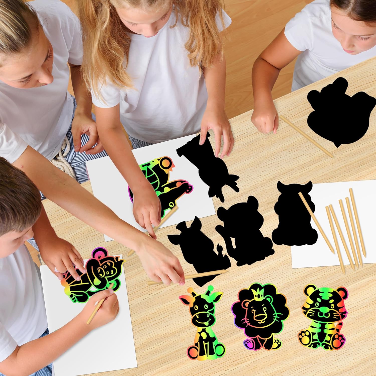 Jungle Safari Party Favors Set for Kids Birthday Gifts