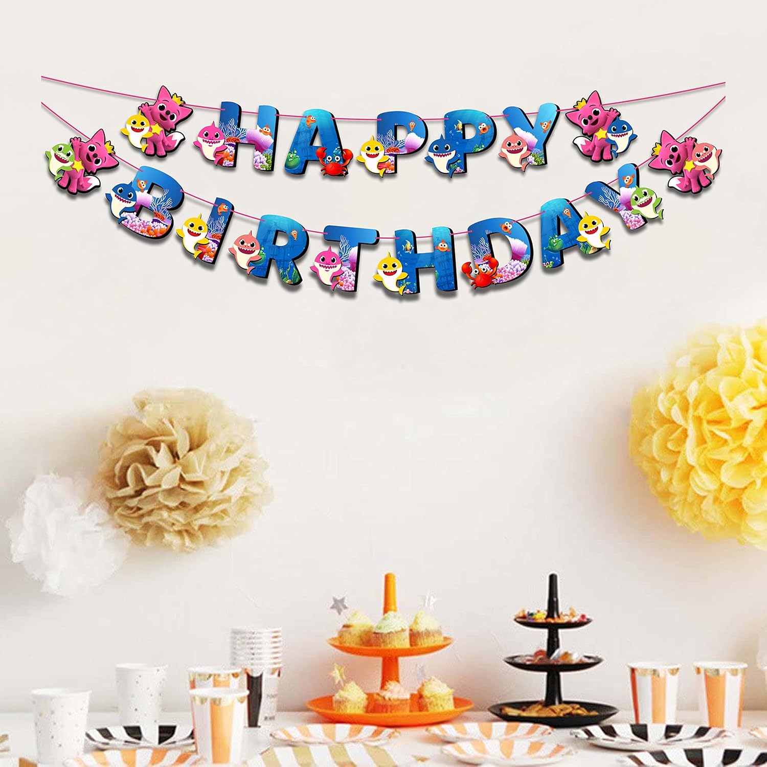 Seyal Birthday Banner for Wall Decoration